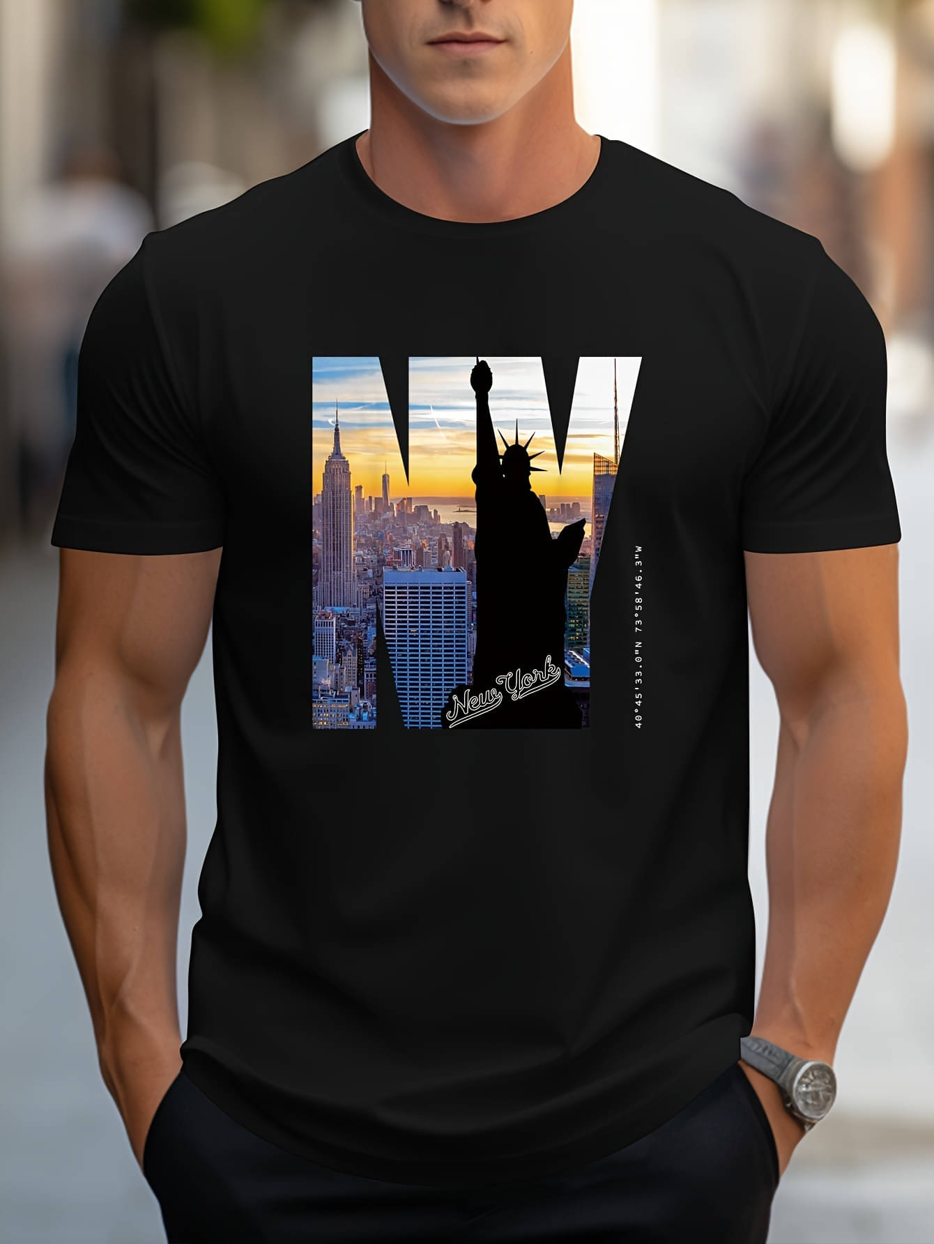 WILD ELEPHANT Men Polyester Regular Fit Printed T-Shirt ( Black ) WILD ELEPHANT Men Polyester Regular Fit Printed T-Shirt ( Black )