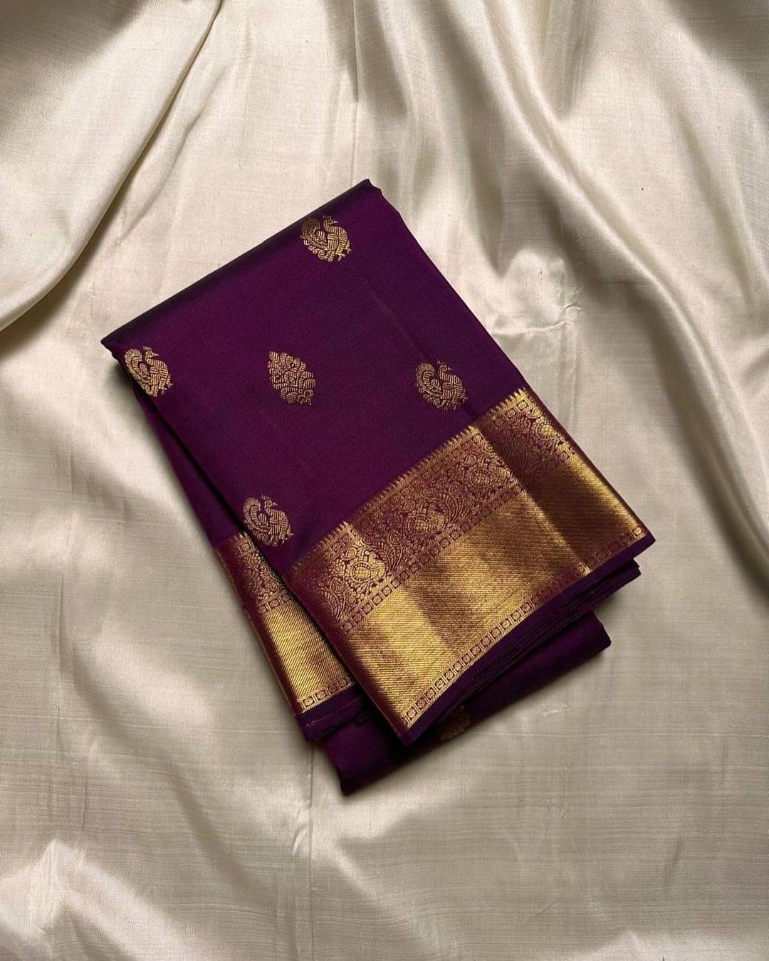     			WOVEN STOCK Silk Self Design Banarasi saree With Unstitched Blouse Piece ( Wine )