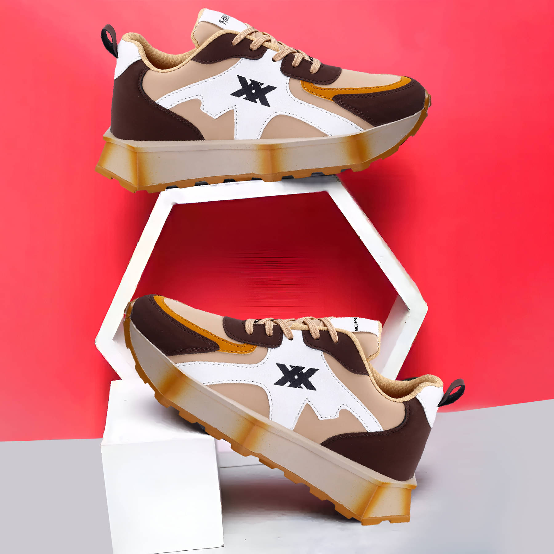 YUVRATO BAXI Casual Sports, Laceup shoe Brown Men's Lifestyle Shoes     			YUVRATO BAXI Casual Sports, Laceup shoe Brown Men's Lifestyle Shoes