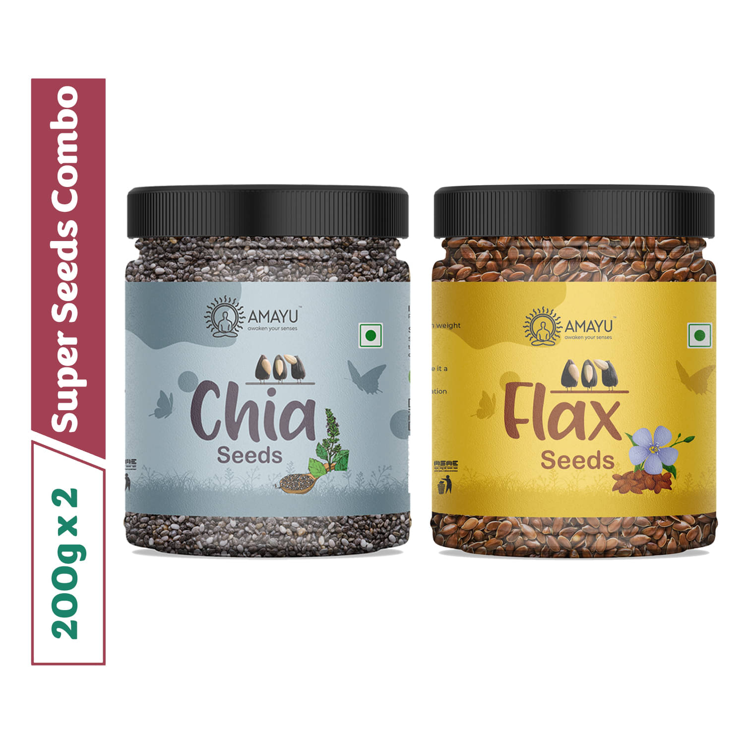 AMAYU Chia Seeds ( Pack of 2 ) AMAYU Chia Seeds ( Pack of 2 )