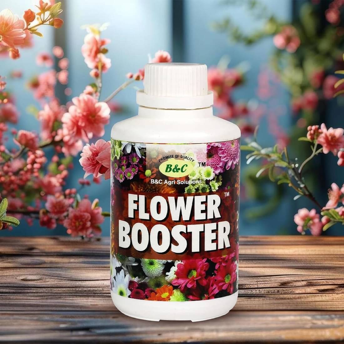     			B & C Agri Solutions Flower Booster Fertilizer (250ml) - Liquid Fertiliser for Indoor and Outdoor Gardens, Enhance Growth For Flowering Plants, Home Garden Growth Booster, Promote Flower Production