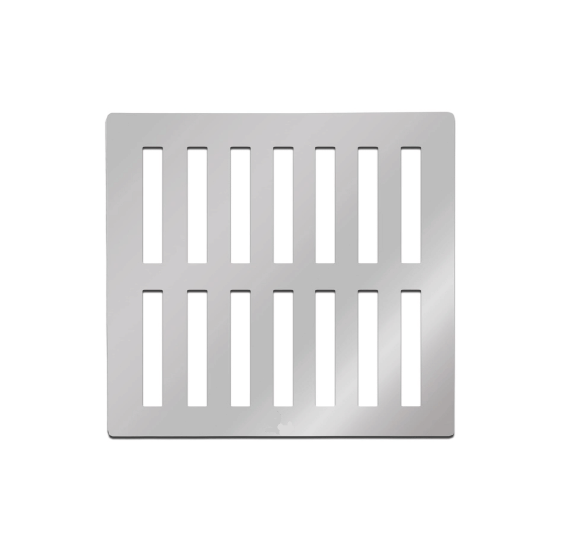     			BATHBLISS 5"x5" Stainless Steel Drain Strainer Chrome Finish Without Frame Jali for Roof, Balcony & Pool Area (Pack of 1)