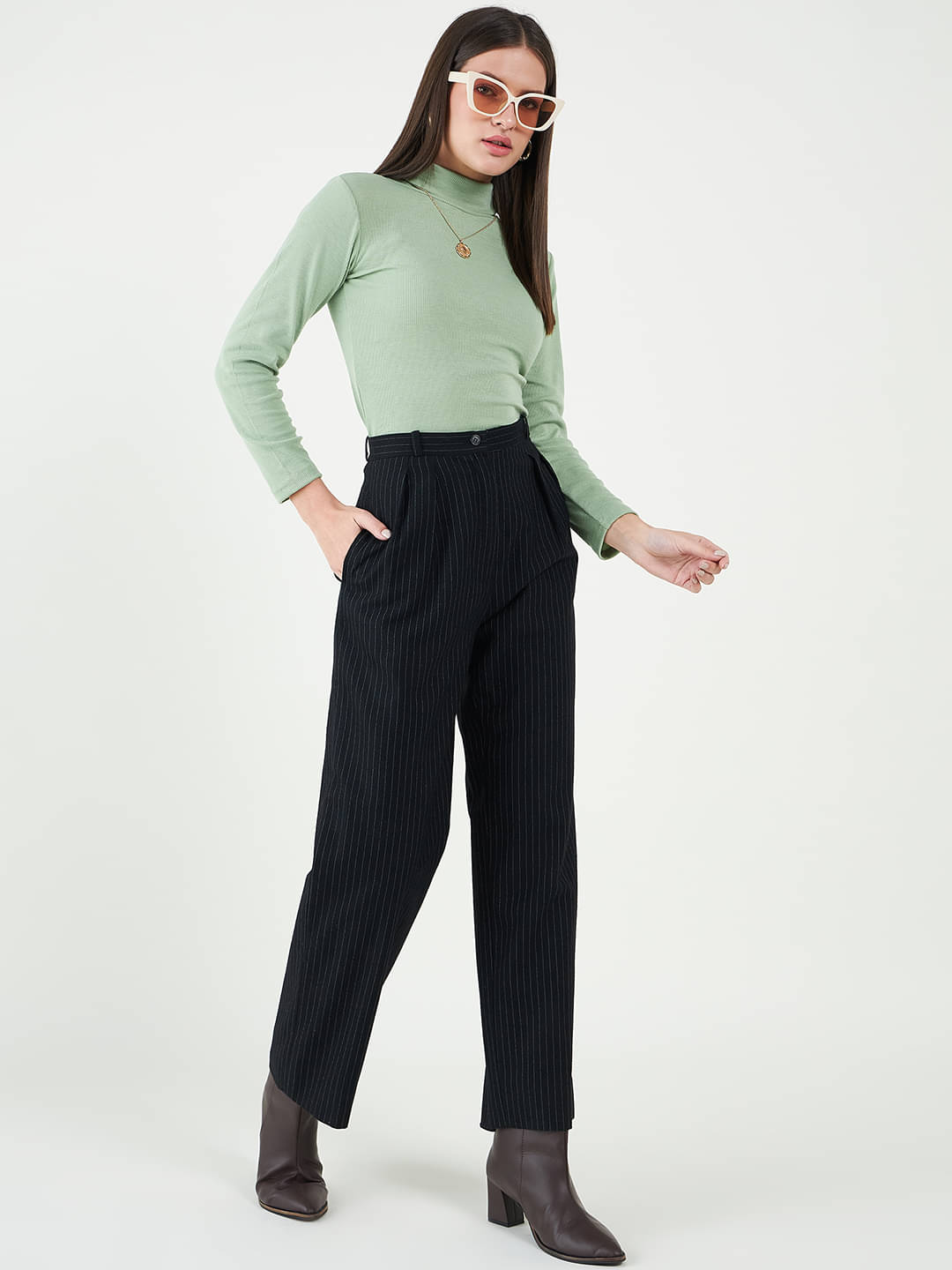 Bitterlime Women's Cotton Regular Top ( Mint Green ) Bitterlime Women's Cotton Regular Top ( Mint Green )