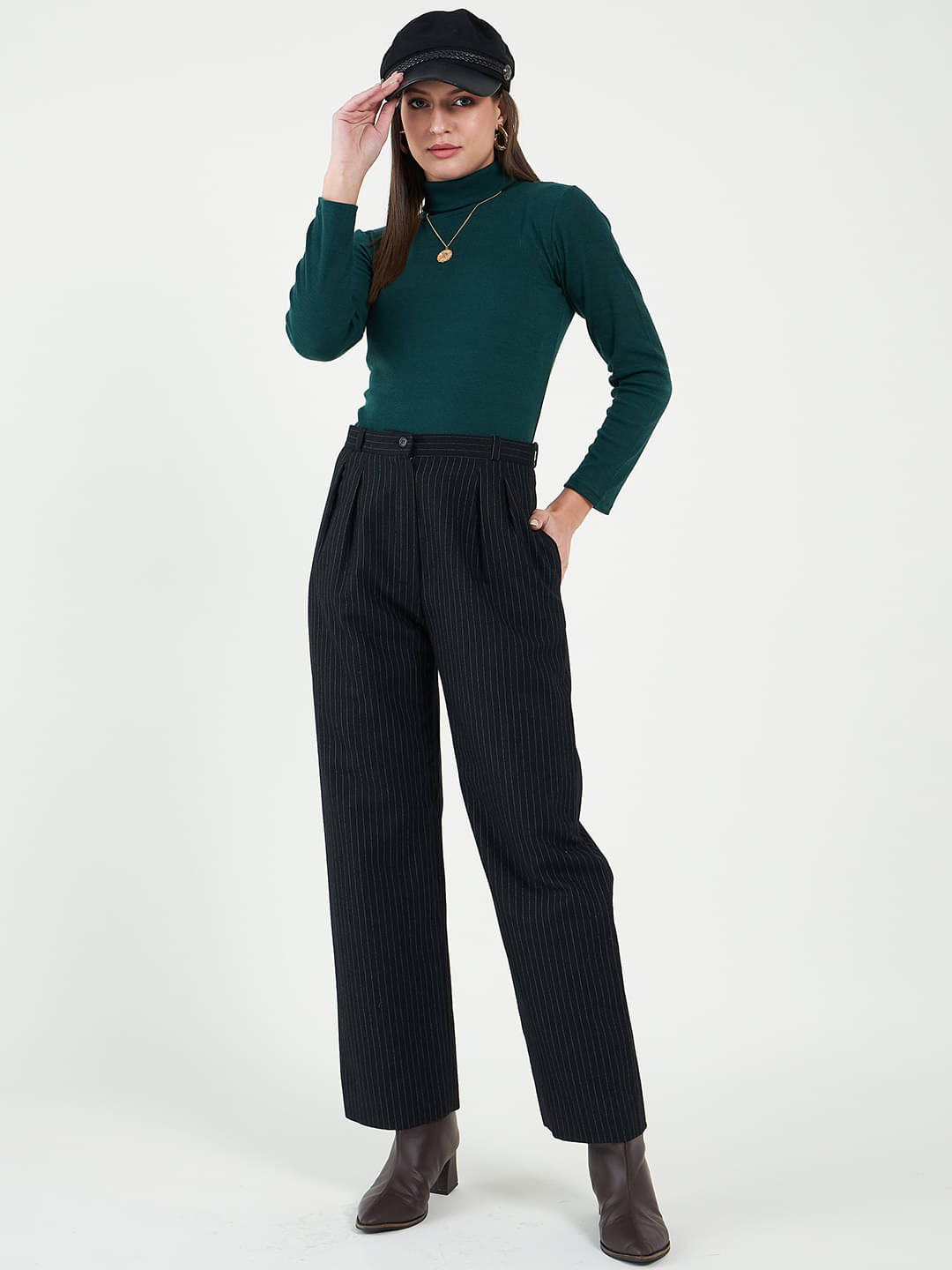     			Bitterlime Women's Cotton Regular Top ( Green )
