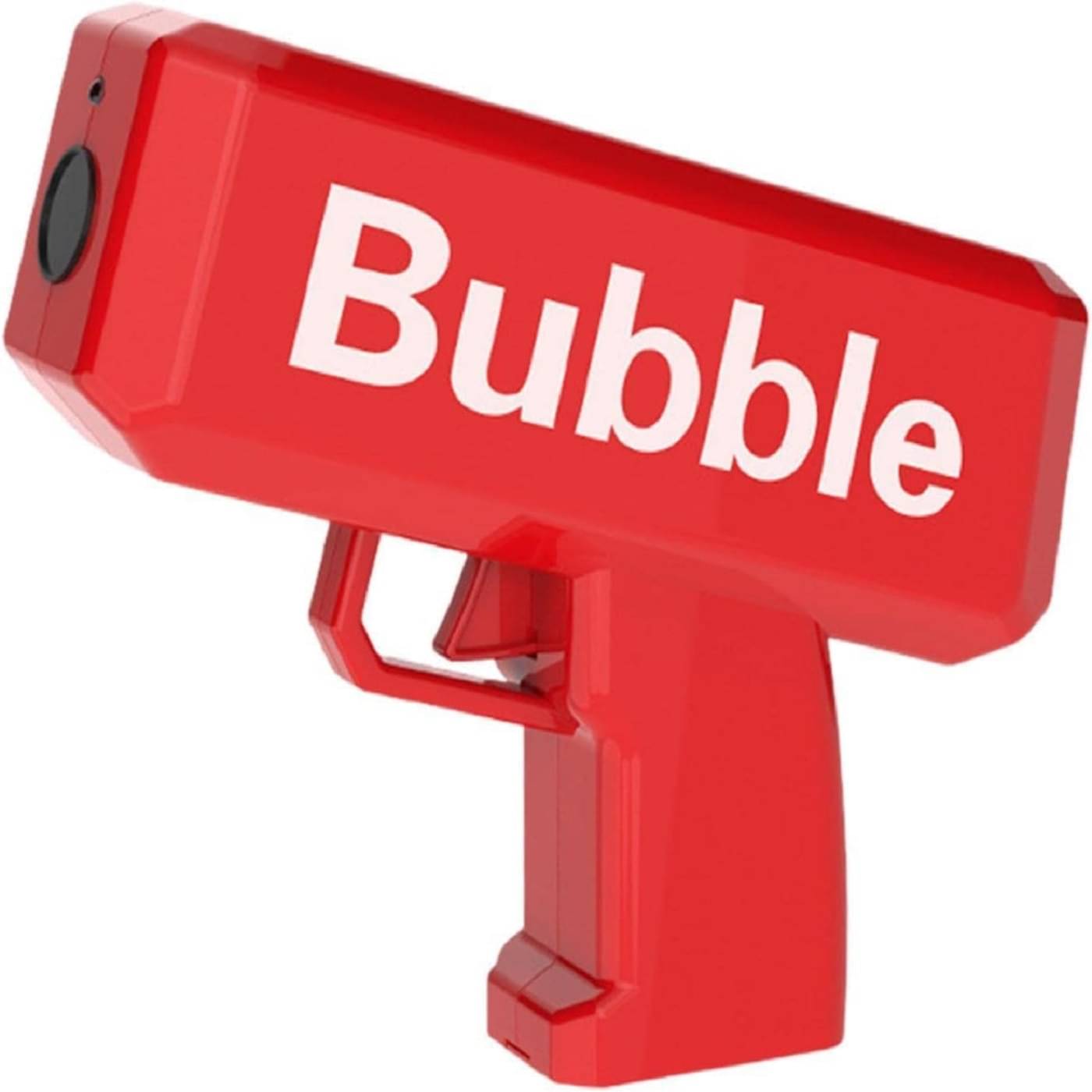     			Braintastic Electric Bubble Maker Gun with Light & Music One Click Colorful Bubbles with 2 Refill Solution Machine Bubble Guns Outdoor Bubble Machine Gun for Kids Age 3+ Years (Red)