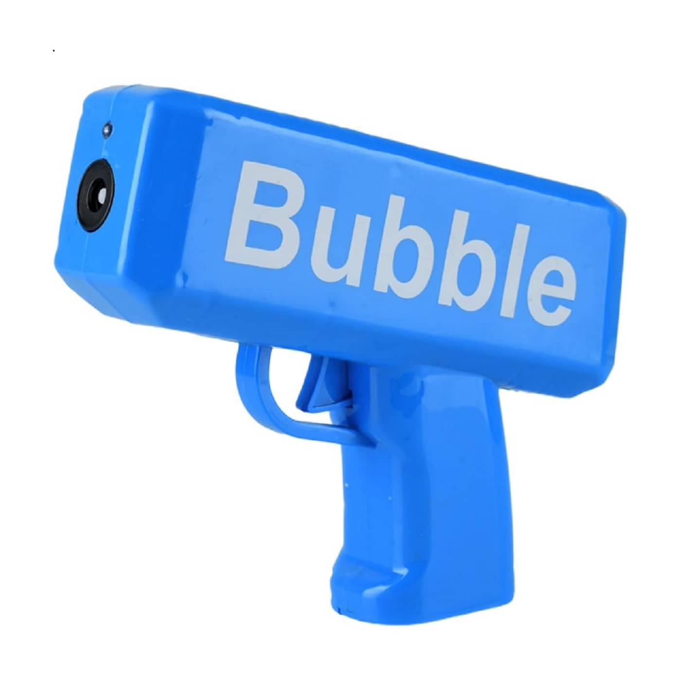Braintastic One Click Electric Automatic Bubble Maker Gun with Light & Music with 2 Refill Solution for Kids (Blue) Braintastic One Click Electric Automatic Bubble Maker Gun with Light & Music with 2 Refill Solution for Kids (Blue)