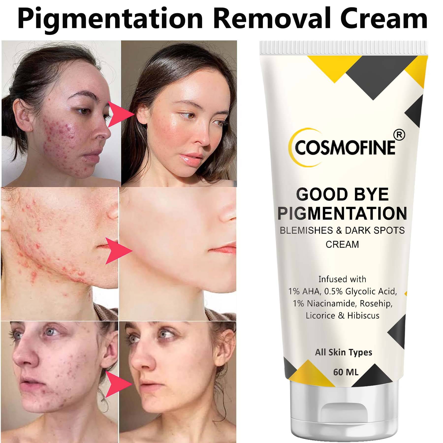 COSMOFINE Night Cream Combination Skin Green Tea ( 60 ml ) COSMOFINE Night Cream Combination Skin Green Tea ( 60 ml )