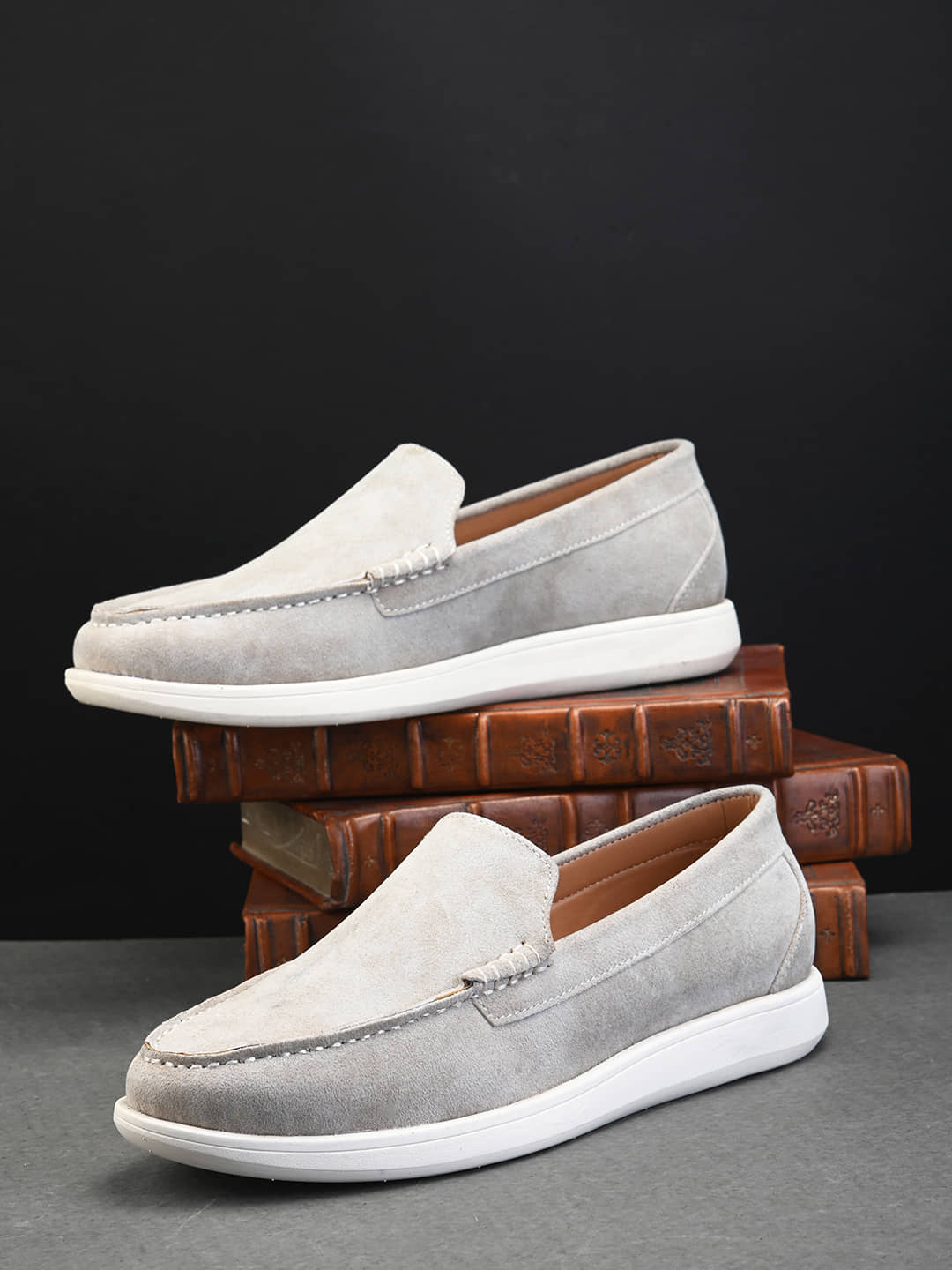 Fentacia Brown Men's Slip on - Formal Shoes | Buy online on ZillyBuy