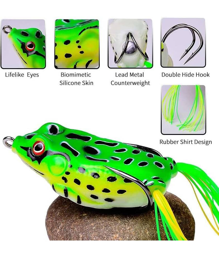 GMPex Fishing Lures Bait Frog - Sports and Fitness Equipment | Buy online on ZillyBuy