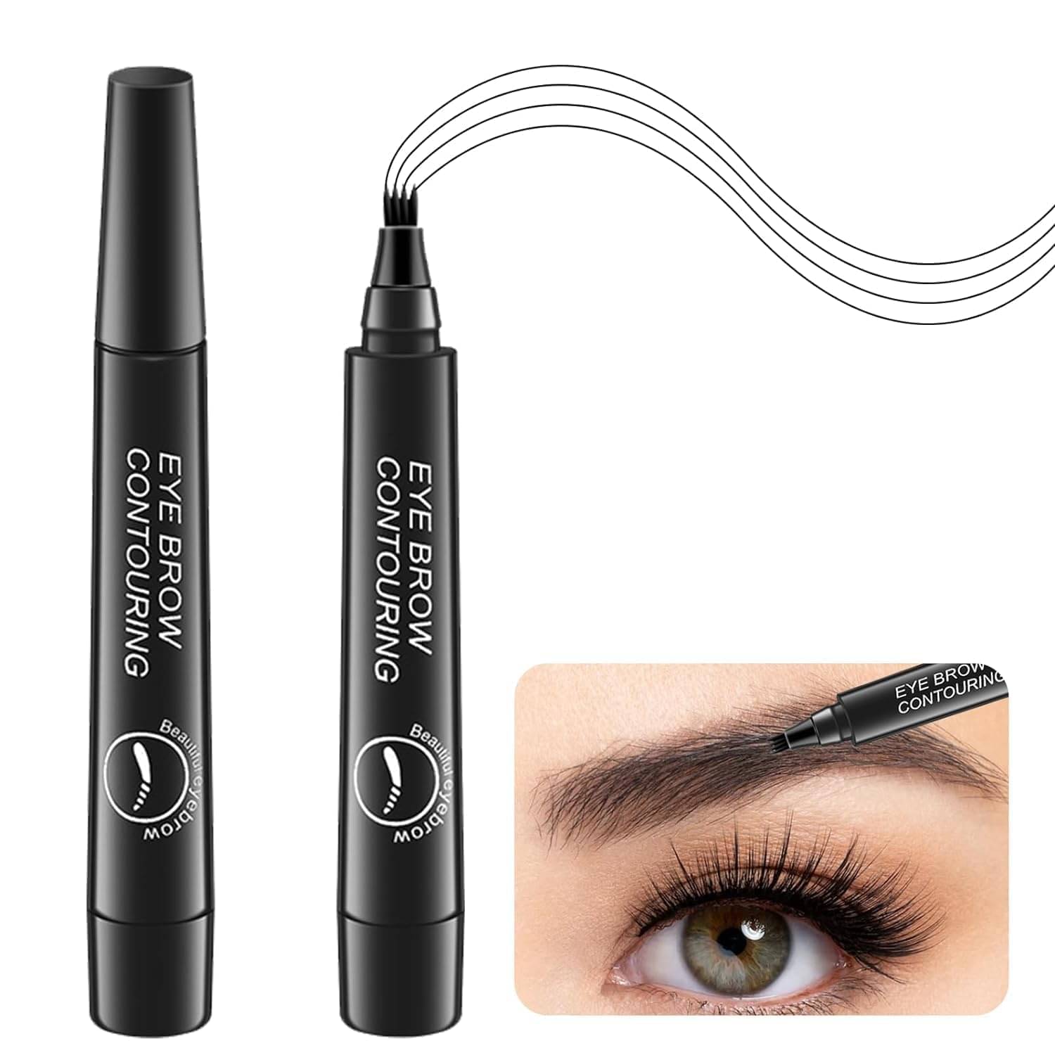     			Generic Brow Eyes Black Black 10 g