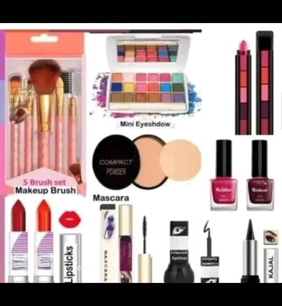     			Generic HD Waterproof Makeup Essentials All in One Makeup Kit