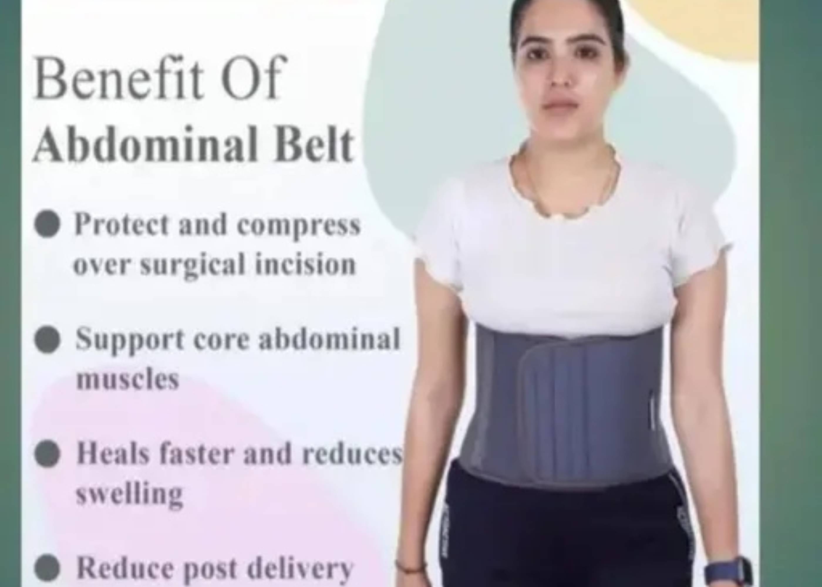     			Generic Smart Series Abdominal Support Free Size