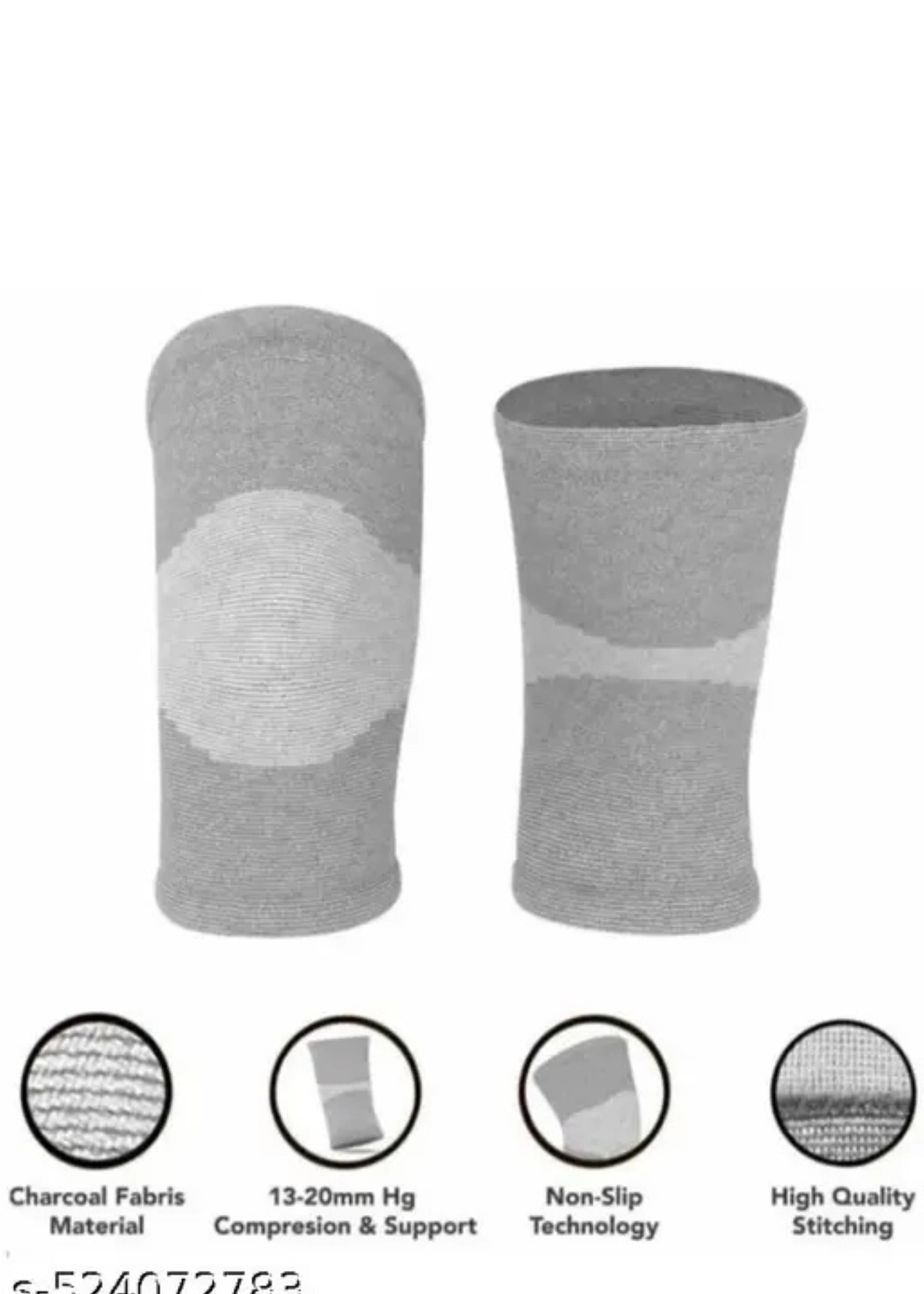     			Generic Unisex Knee Protection Pair of 2 Grey ( Regular - Size )
