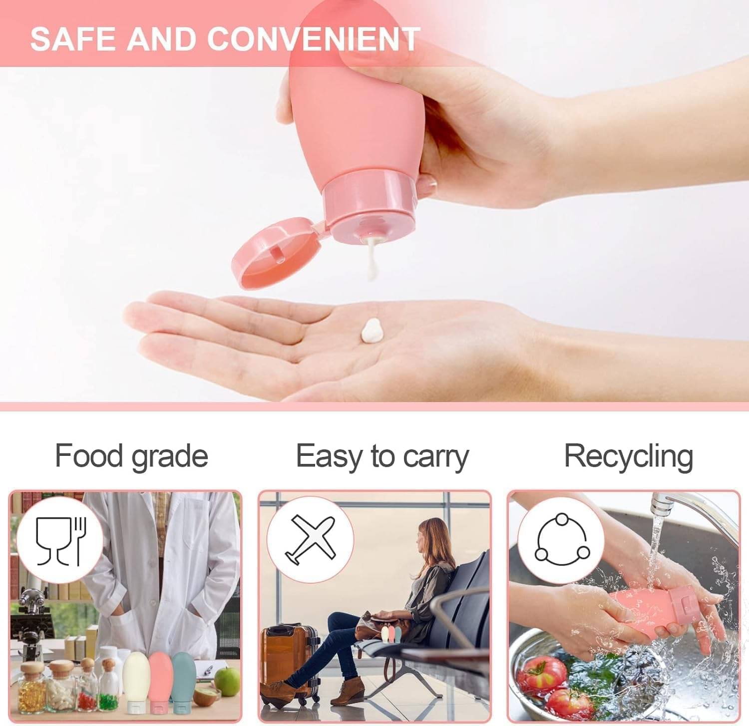     			HARSH NARROW FEB Multicolor travel bottle