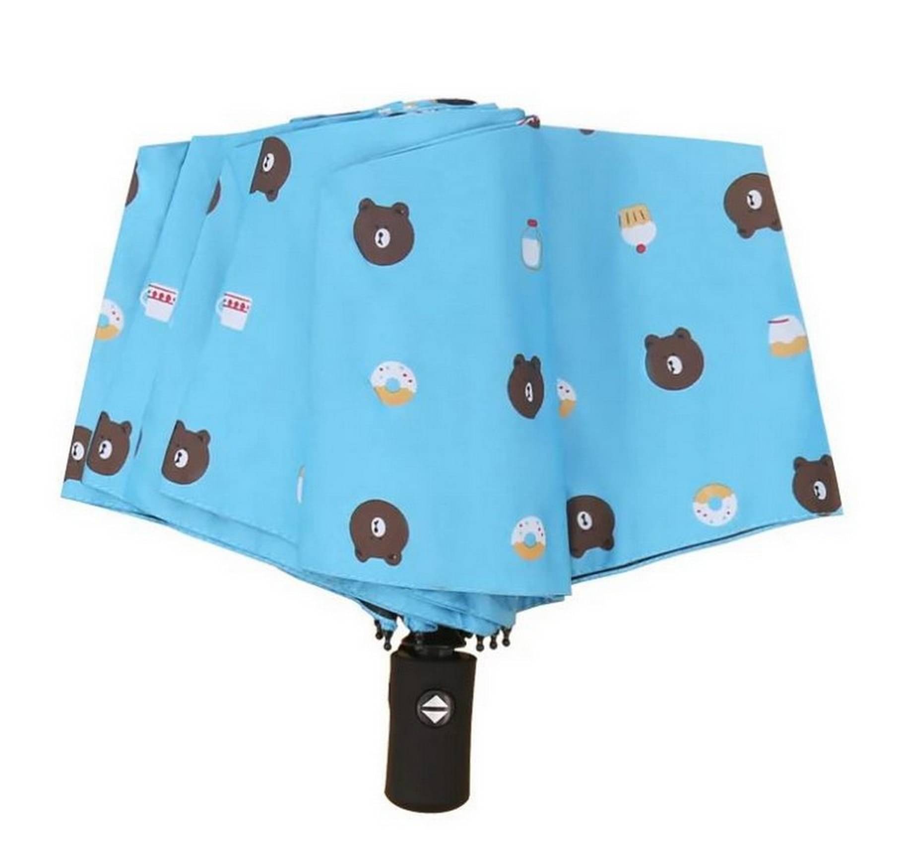 Infispace Blue 3 Fold Umbrella Infispace Blue 3 Fold Umbrella
