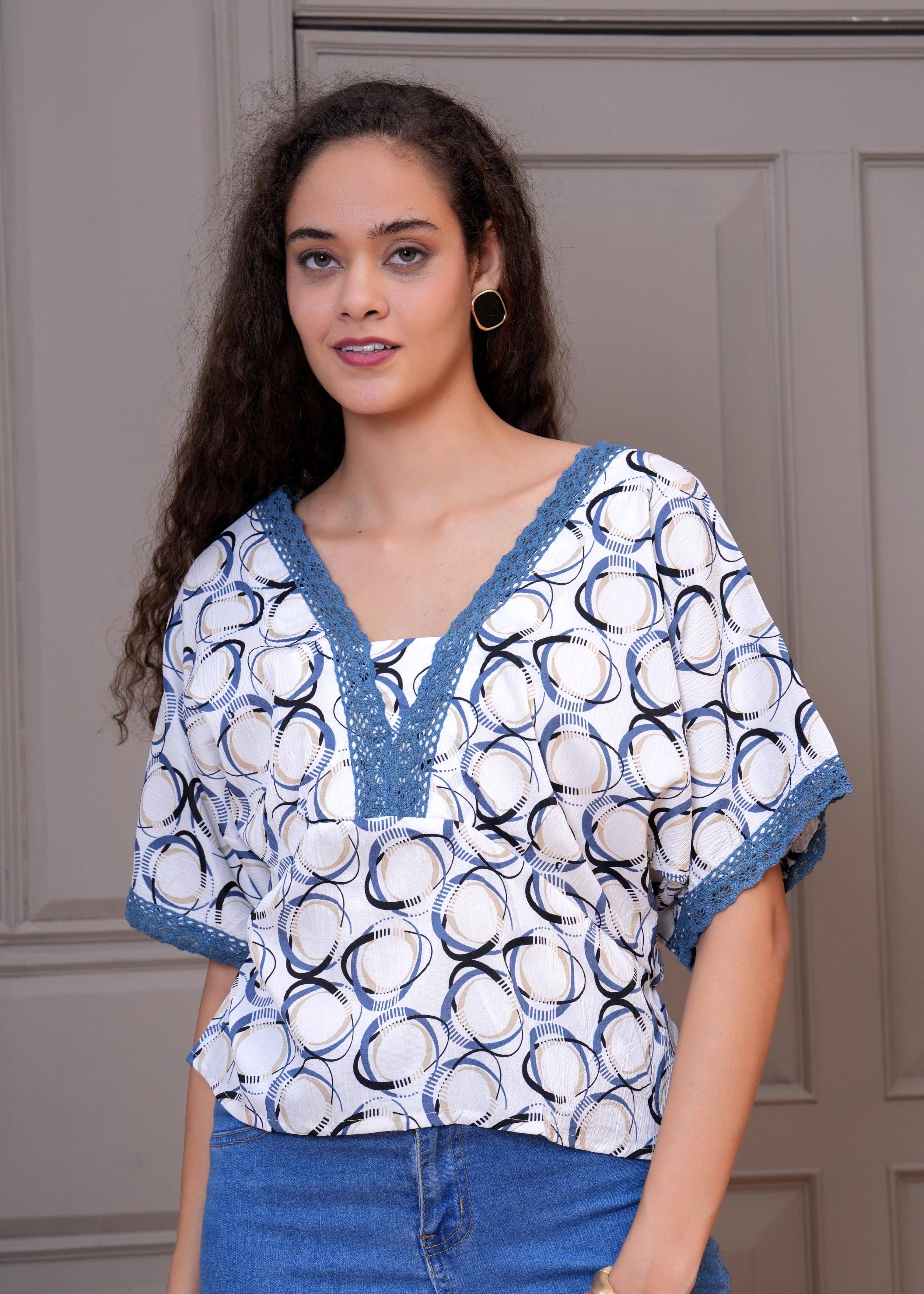     			JAI SHIVAM TRADERS Women's Crepe Regular Top ( Grey )