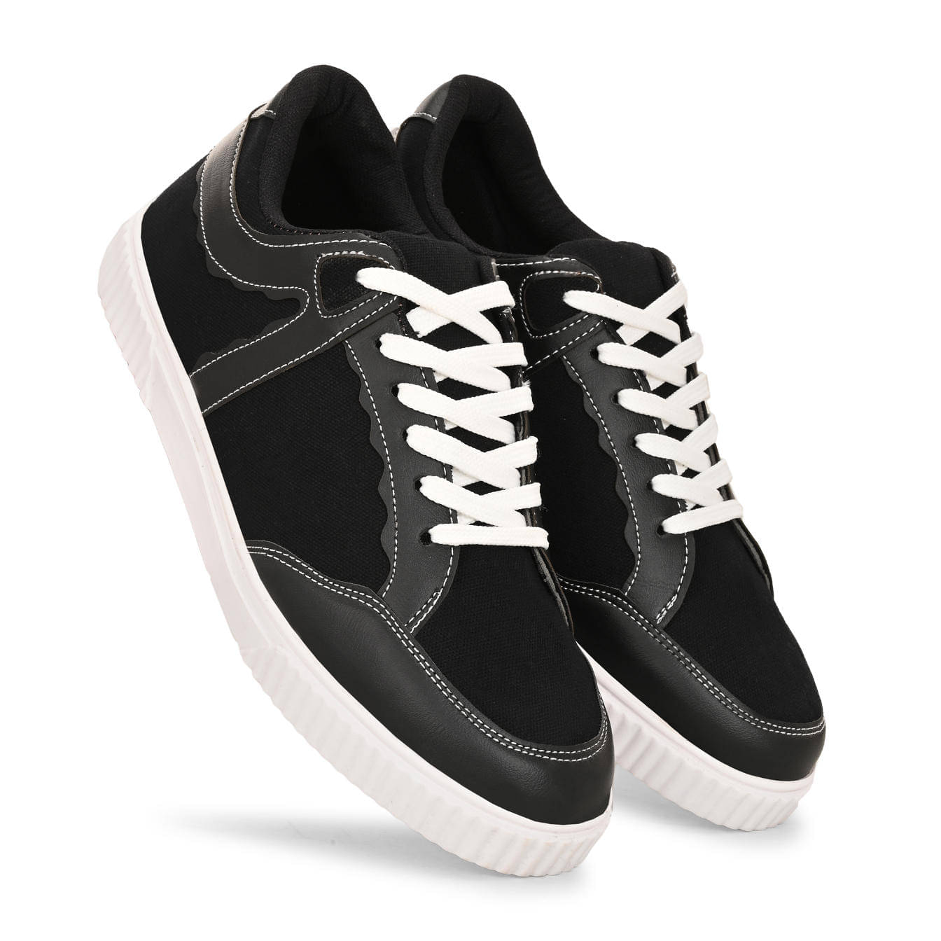     			Neakser Stylish Black Men's Sneakers