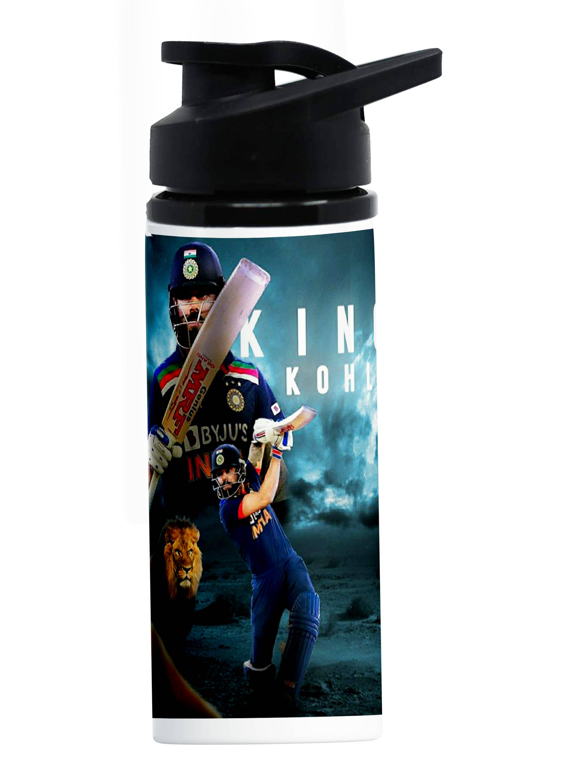 PrintingZone Virat Kohli Printed Sipper Water Bottle 750ml White Aluminium Water Bottle 750 mL ( Set of 1 ) PrintingZone Virat Kohli Printed Sipper Water Bottle 750ml White Aluminium Water Bottle 750 mL ( Set of 1 )