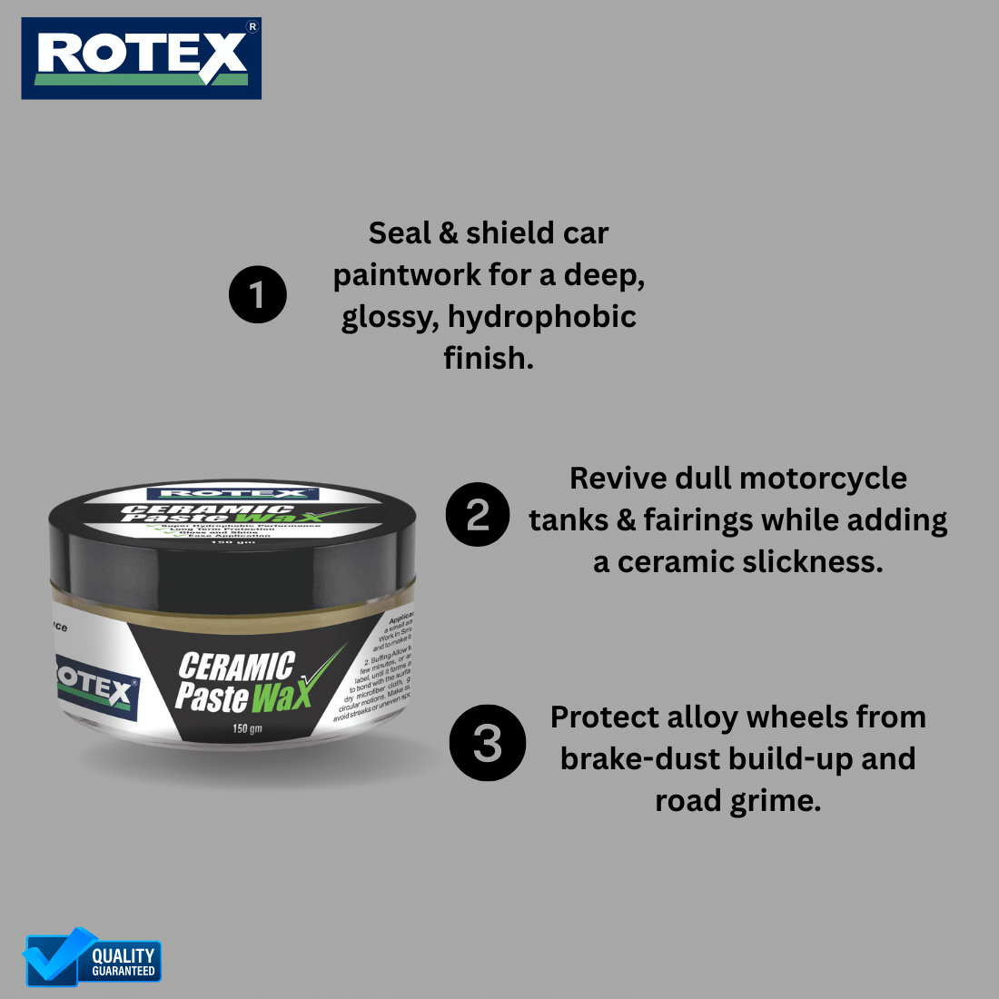     			ROTEX - White Wax For All Cars & Motorbikes ( Pack of 1 )