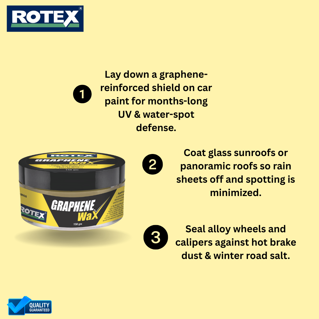     			ROTEX - White Wax For All Cars & Motorbikes ( Pack of 1 )