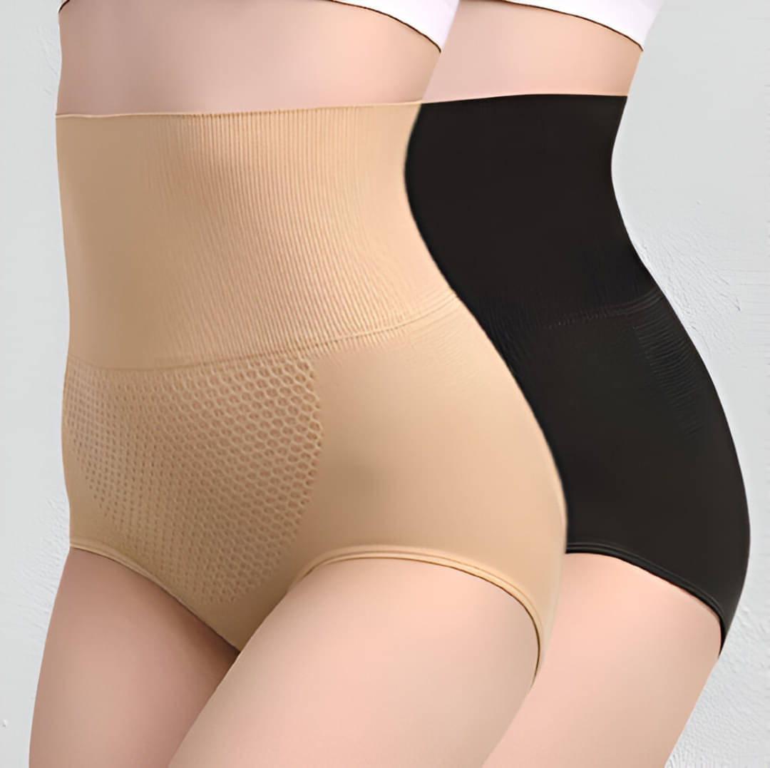 SYNOVATIC Pack of 2 Cotton Women's Tummy Tucker ( Beige )     			SYNOVATIC Pack of 2 Cotton Women's Tummy Tucker ( Beige )