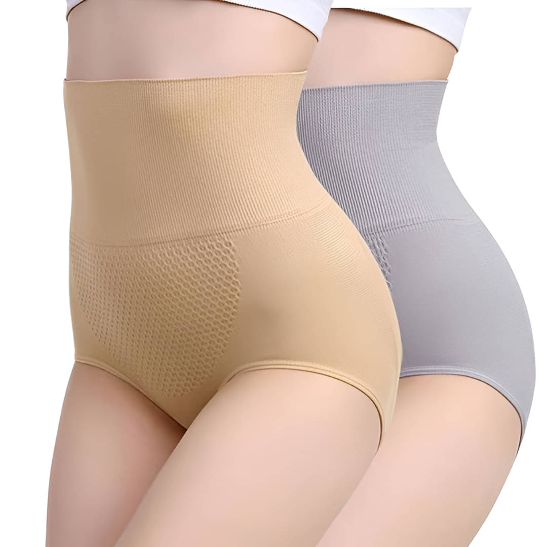 SYNOVATIC Pack of 2 Cotton Women's Tummy Tucker ( Grey ) SYNOVATIC Pack of 2 Cotton Women's Tummy Tucker ( Grey )