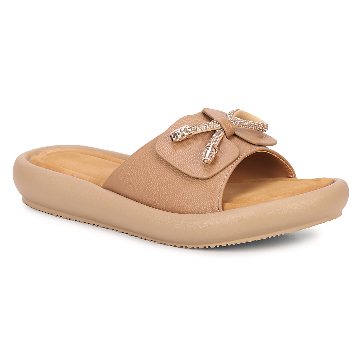     			Saheb Camel Women's Floater Sandals