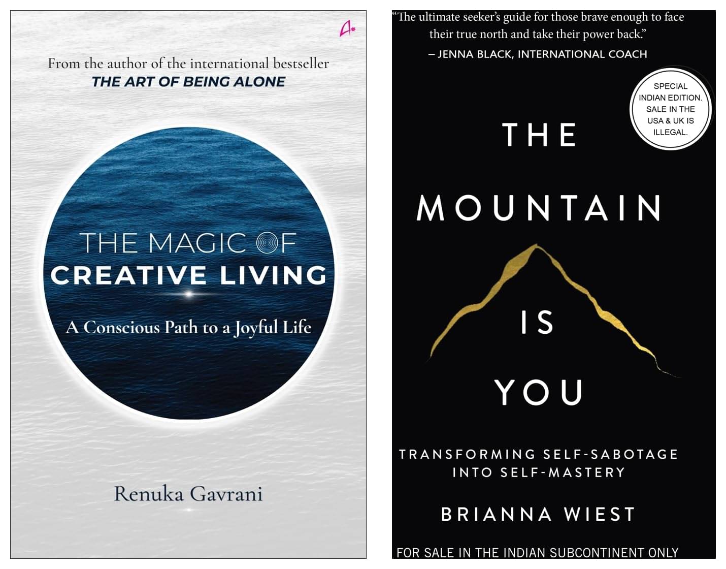     			The Mountain Is You: Transforming Self-Sabotage Into Self-Mastery & This Is Me Letting You Go & The Magic of Creative Living