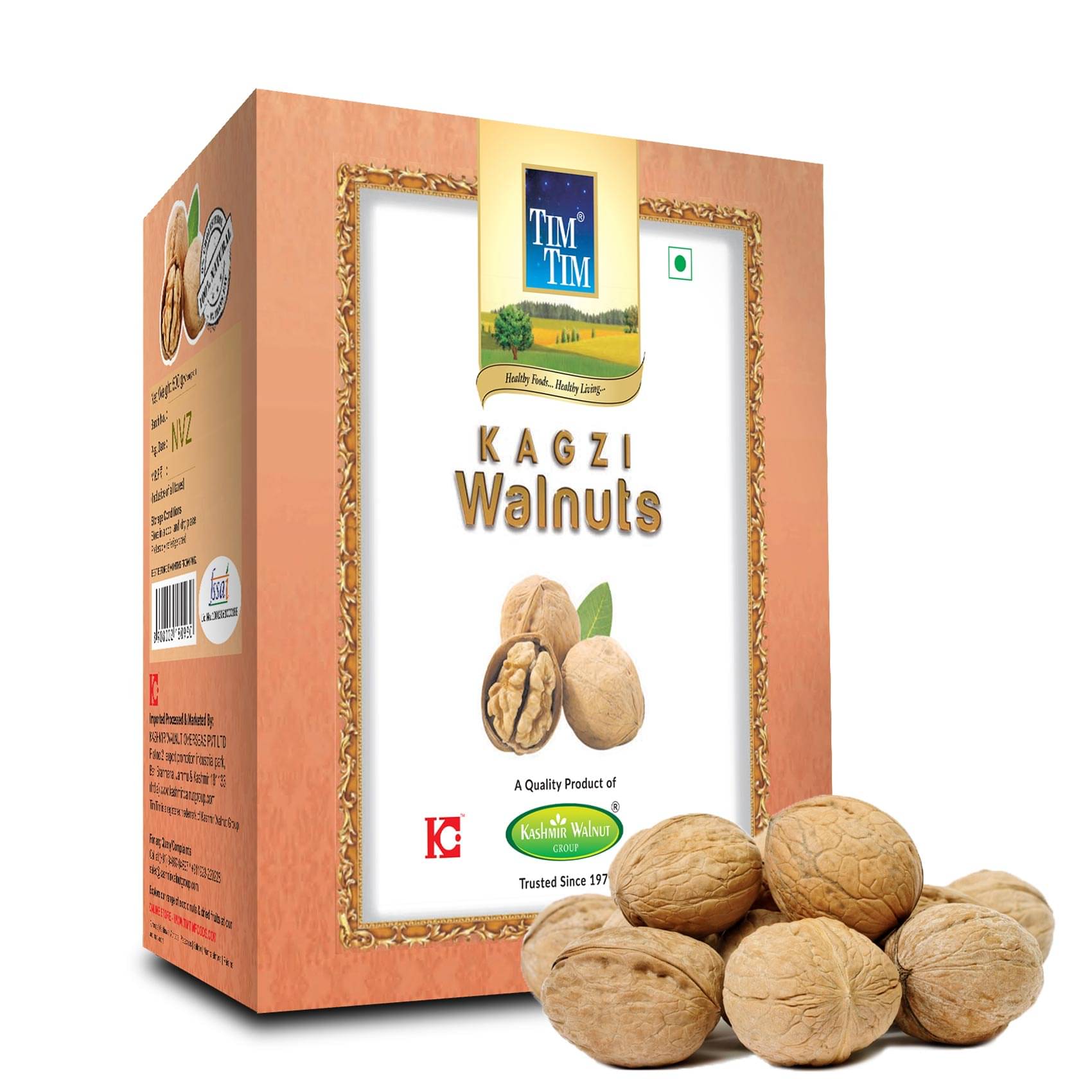 Tim Tim California Inshell Walnuts(Saboot Akhrot) 1 kg Tim Tim California Inshell Walnuts(Saboot Akhrot) 1 kg