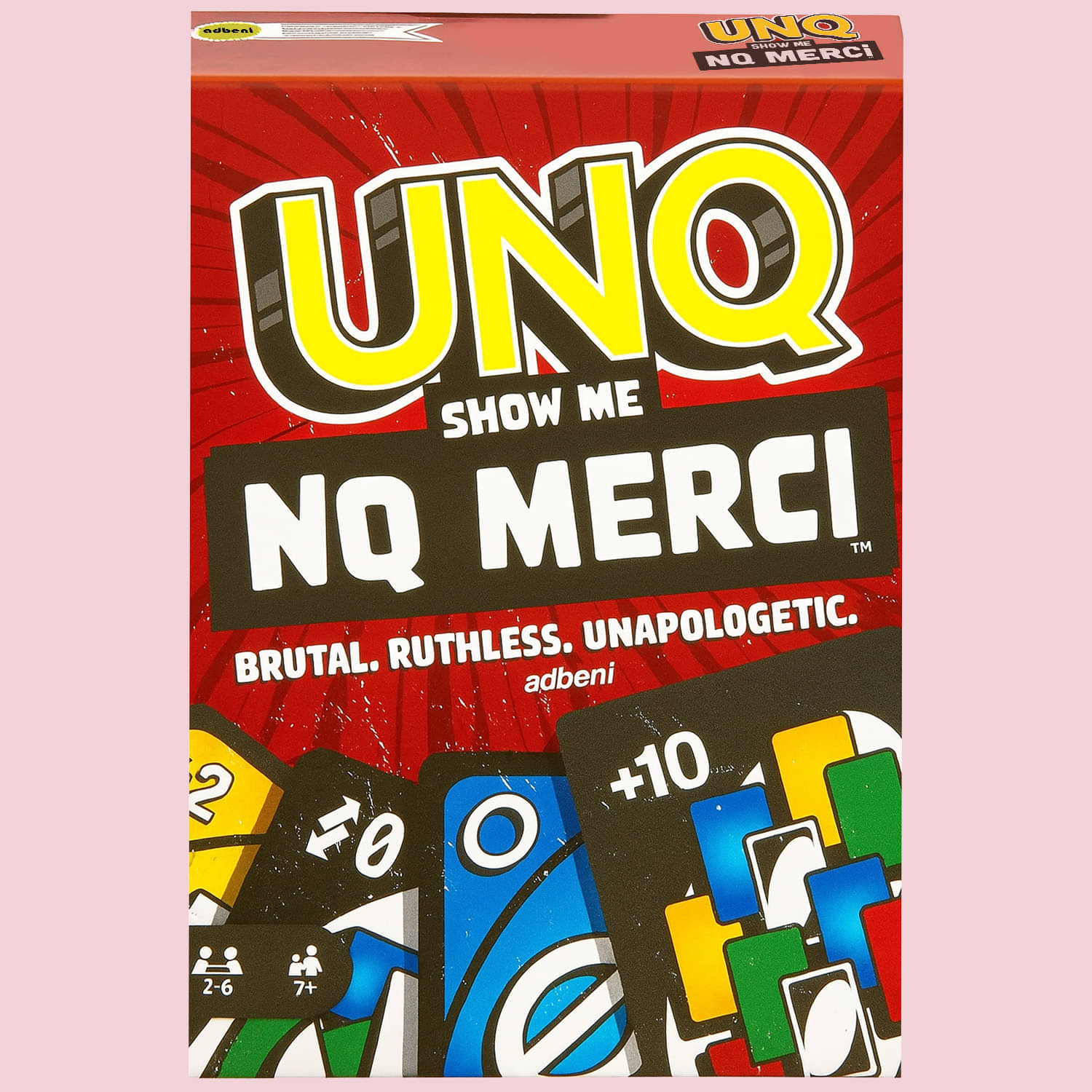     			UNO RED CARD GAME: The Card Game for Family Fun