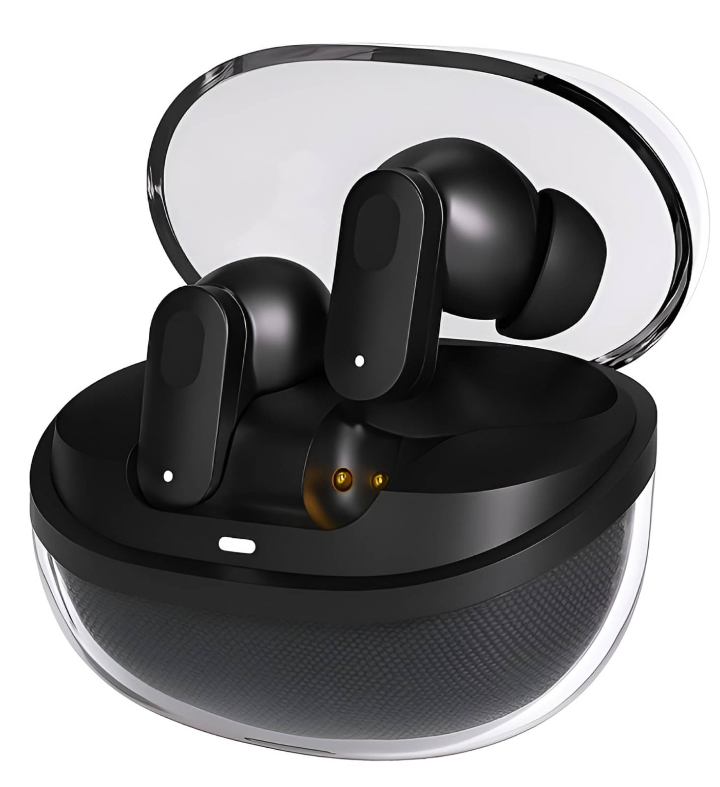    			VERONIC S50 Space Capsule Design TWS Wireless Earphones, 30 Hrs Playtime with Fast Charging, Bluetooth v5.4, 35Ms Low Latency Earbud Gaming Mode, IPX5 Sweat Resistance, 13mm Driver, Built-in Mic.