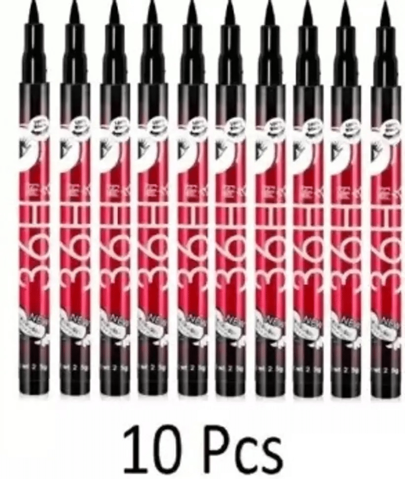     			Venus Traders Black Shimmer Eye Liner Pencil ( Pack of 10 )