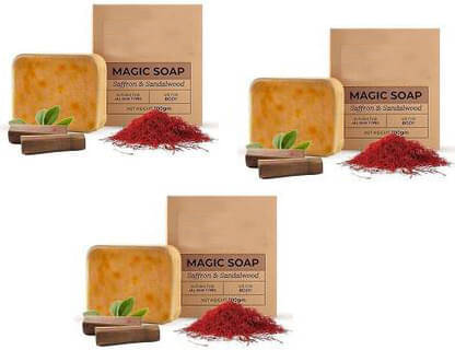     			WRIXTY Skin Whitening Soap for All Skin Type ( Pack of 3 )