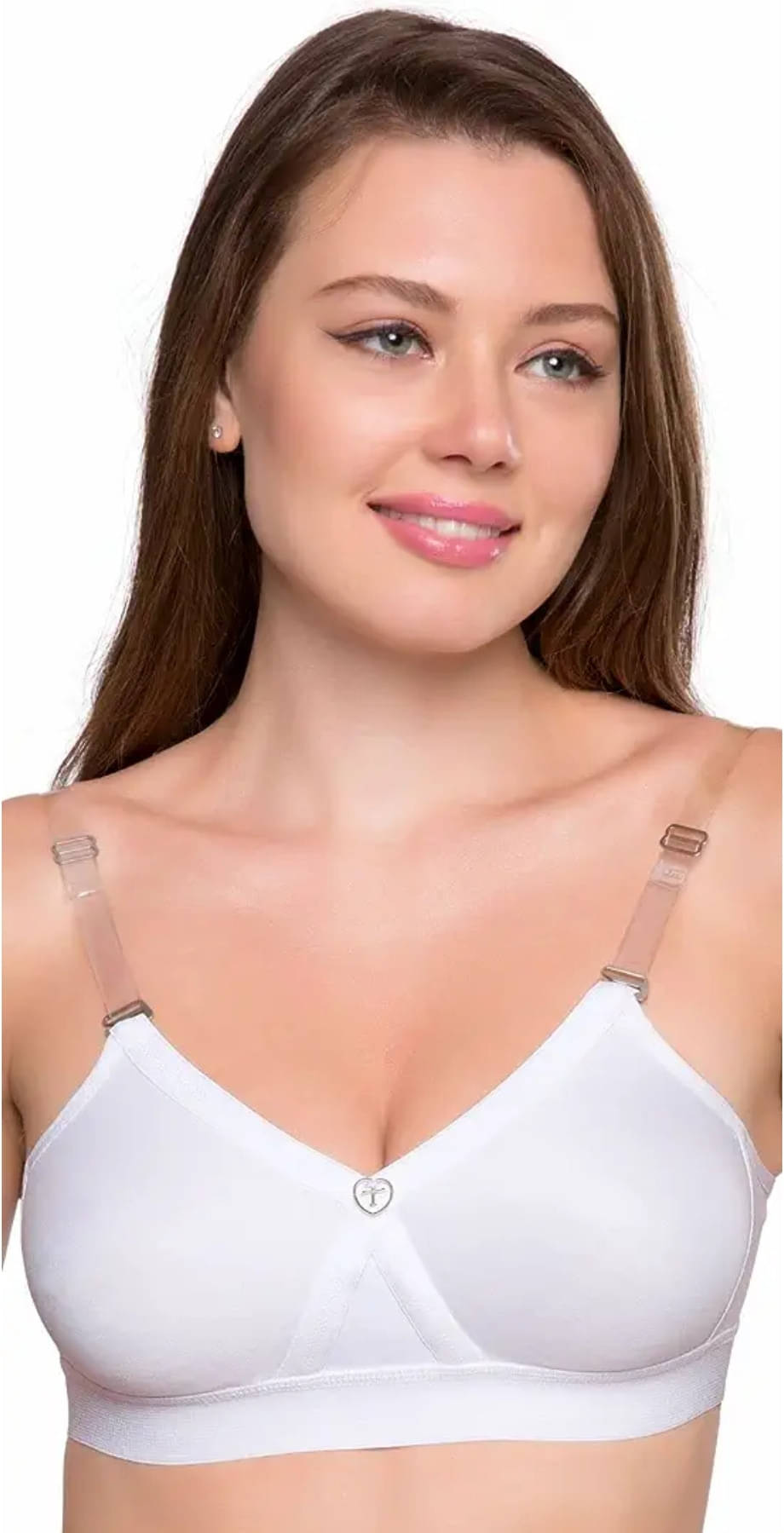 Women's Adjustable Transparent Silicone DIL SHAP Bra Straps (Free Size) PACK OF 1 PAIR     			Women's Adjustable Transparent Silicone DIL SHAP Bra Straps (Free Size) PACK OF 1 PAIR