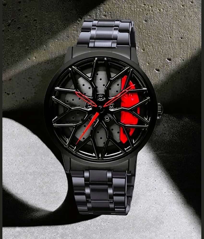 Wrist Watches Rizzly Watches Flipkart Rizzly RZ-225-Black-Rizzly