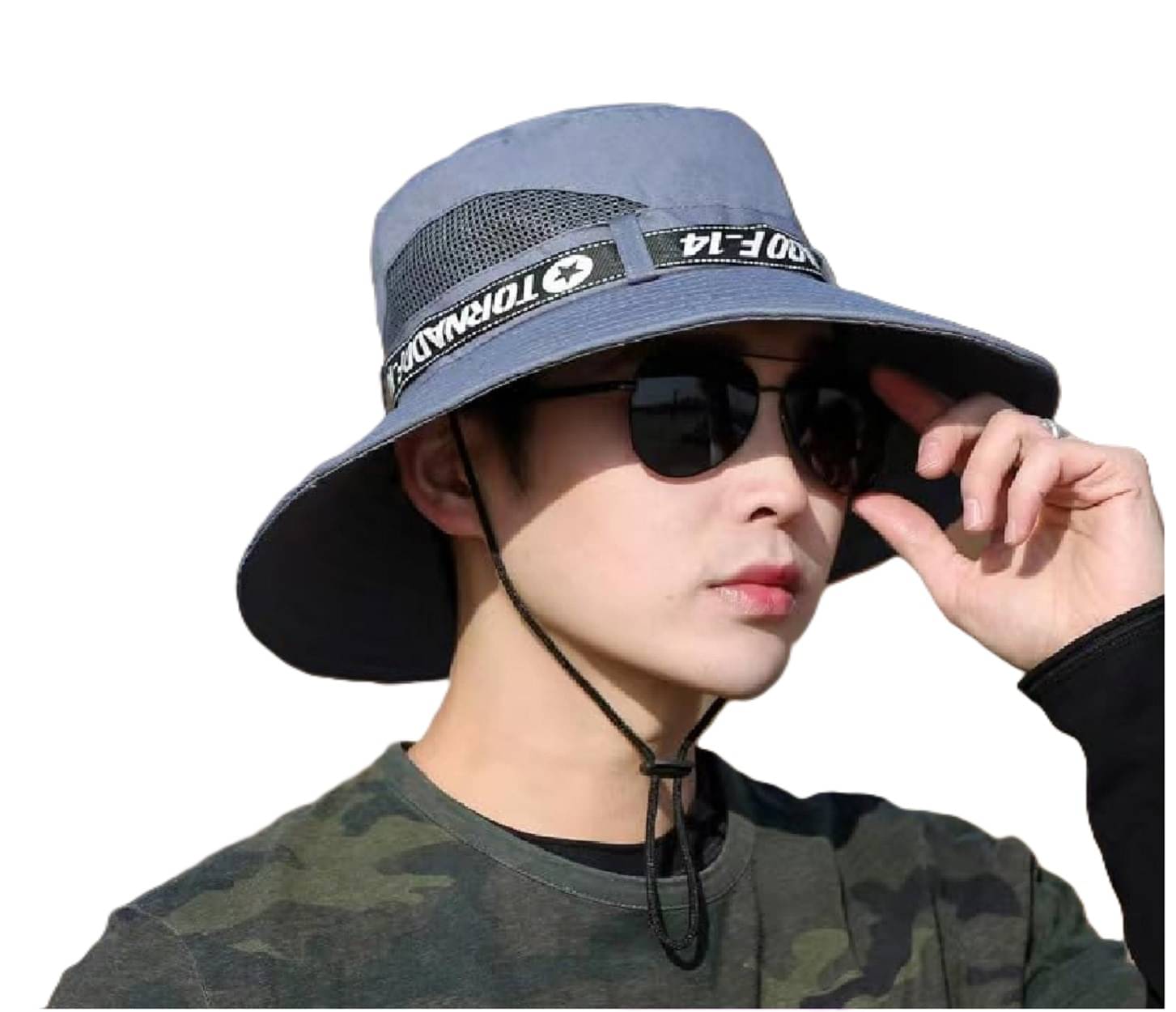     			Zacharias Pack of 1 Polyester Men's Hat ( Grey )