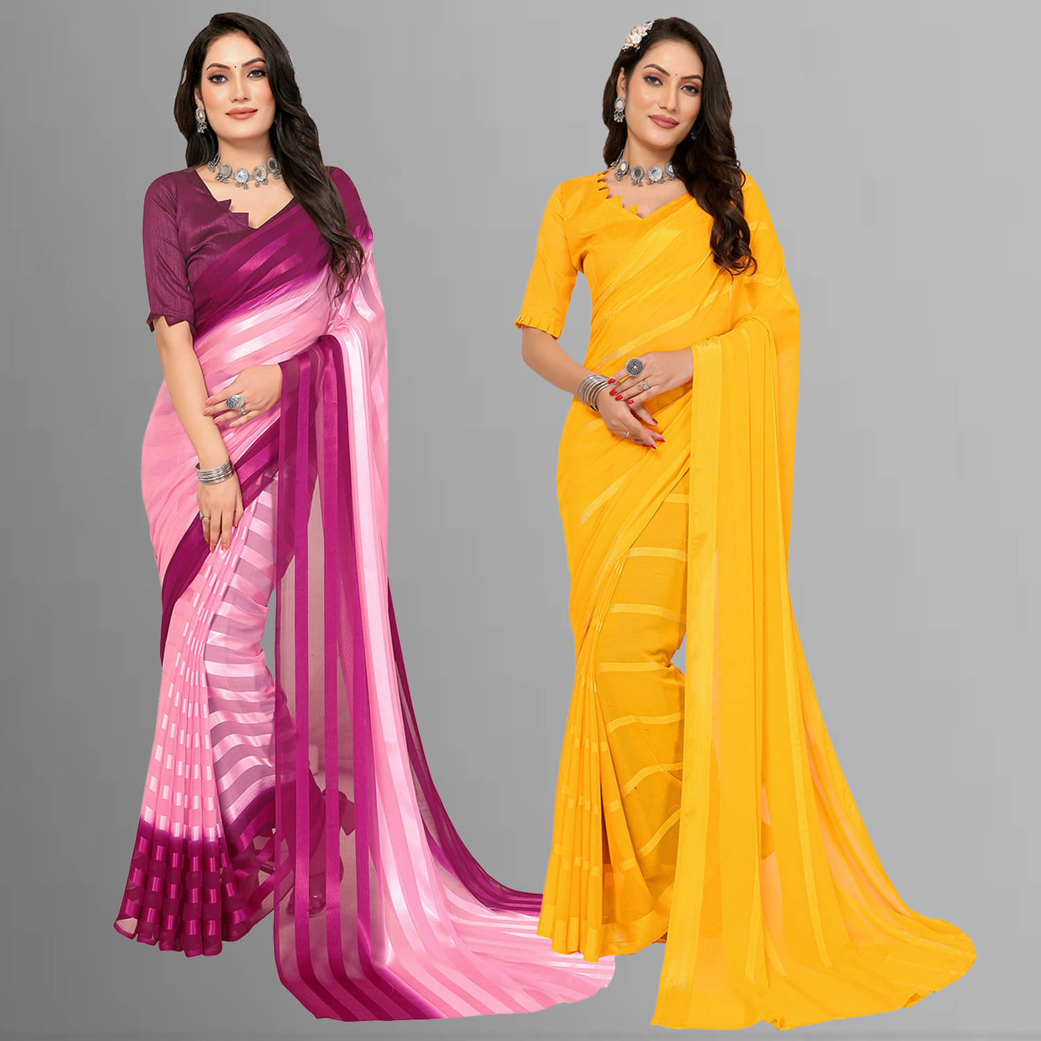 ANAND SAREES Satin Self Design Saree With Unstitched Blouse Piece ( Multicolor ) ANAND SAREES Satin Self Design Saree With Unstitched Blouse Piece ( Multicolor )