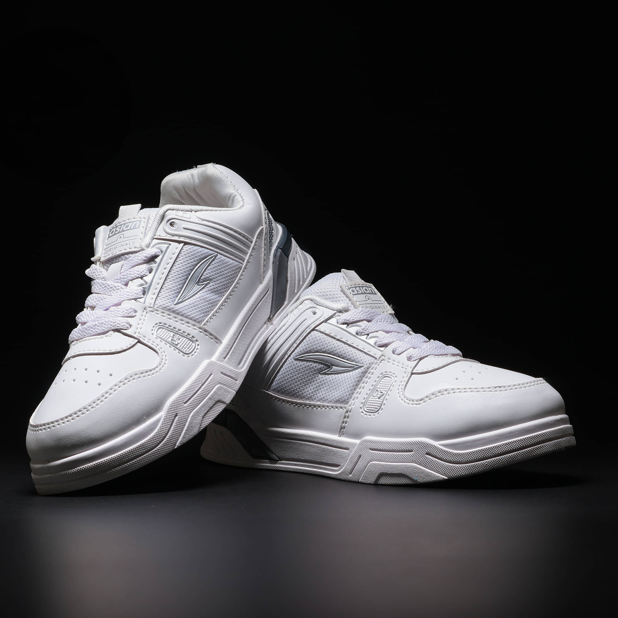 ASIAN CHICAGO-01 White Men's Sneakers - Casual Shoes | Buy online on ZillyBuy