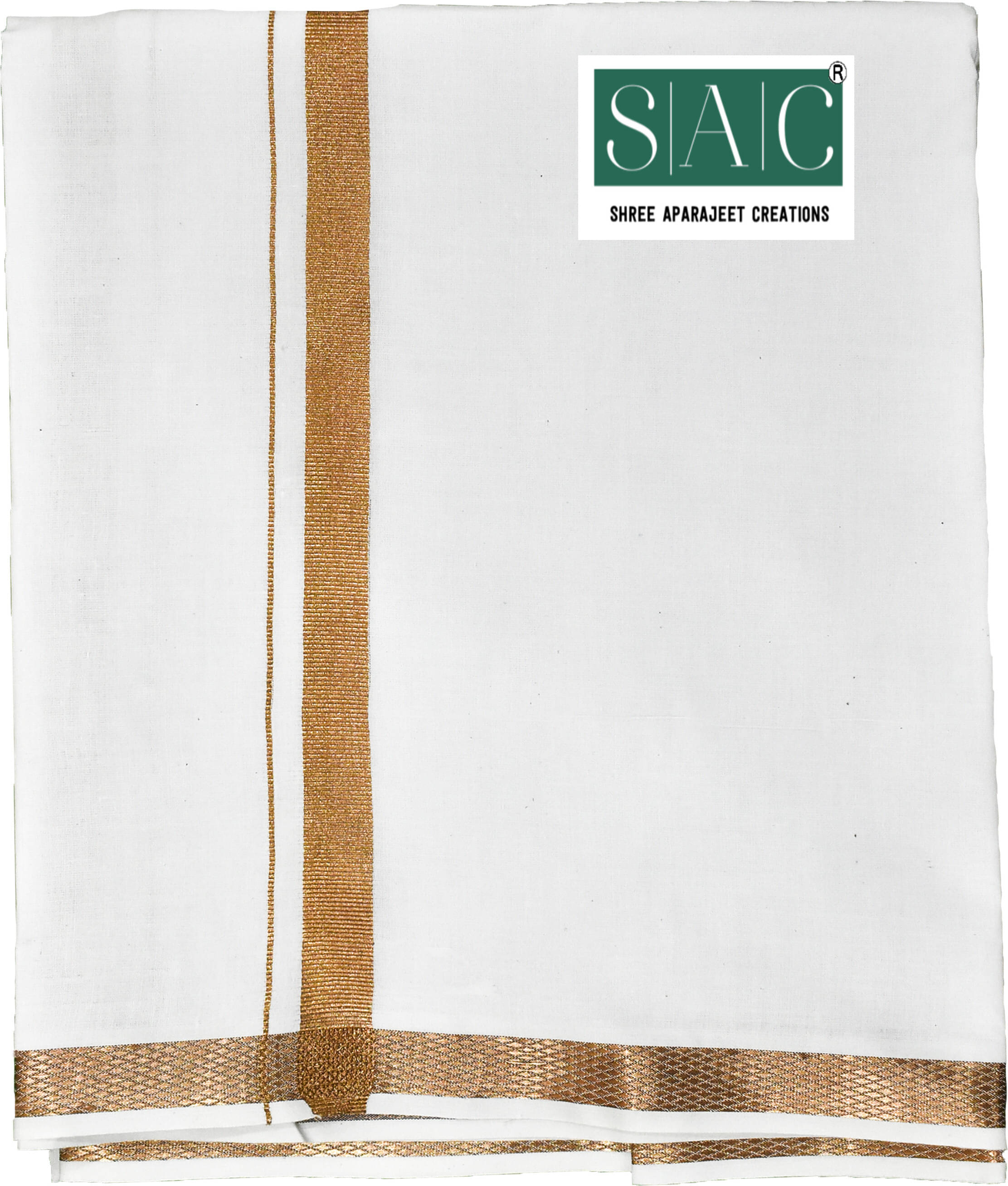    			Akeshavam Cotton Men's Dhoti Multicolor ( Pack of 1 )