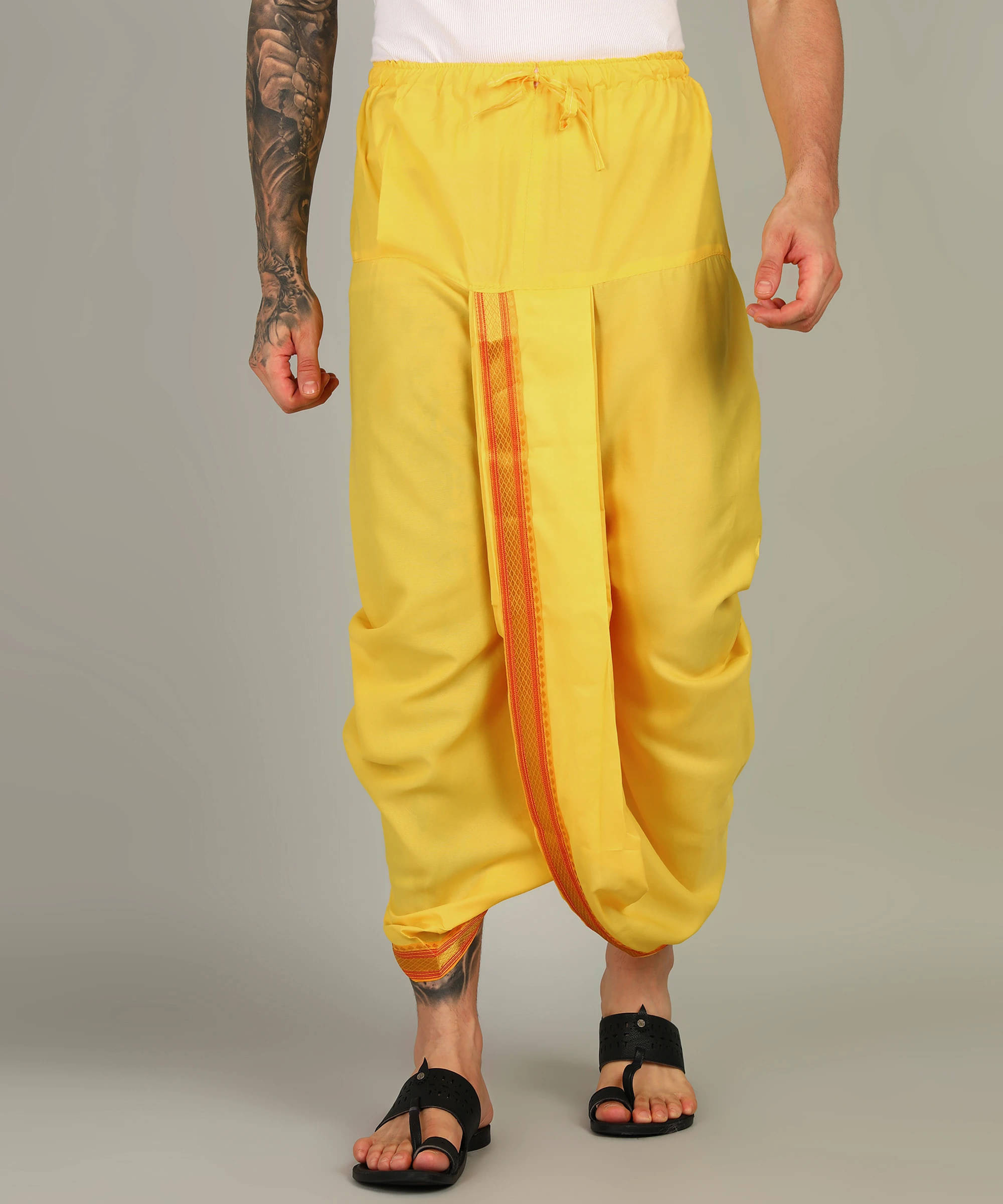 Akeshavam Silk Men's Dhoti Multicolor ( Pack of 1 ) Akeshavam Silk Men's Dhoti Multicolor ( Pack of 1 )