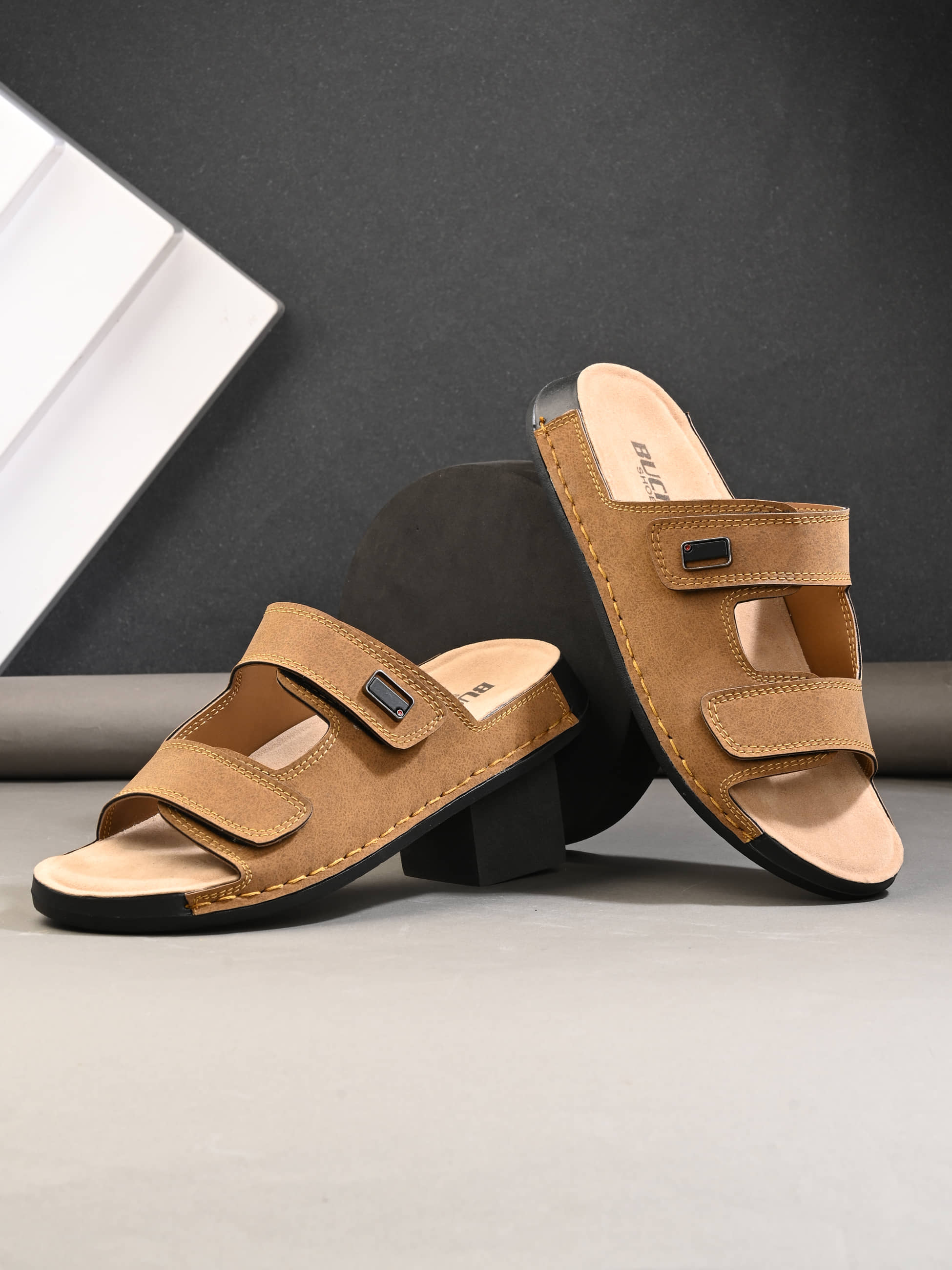 BIZZARO - Beige Men's Sandals