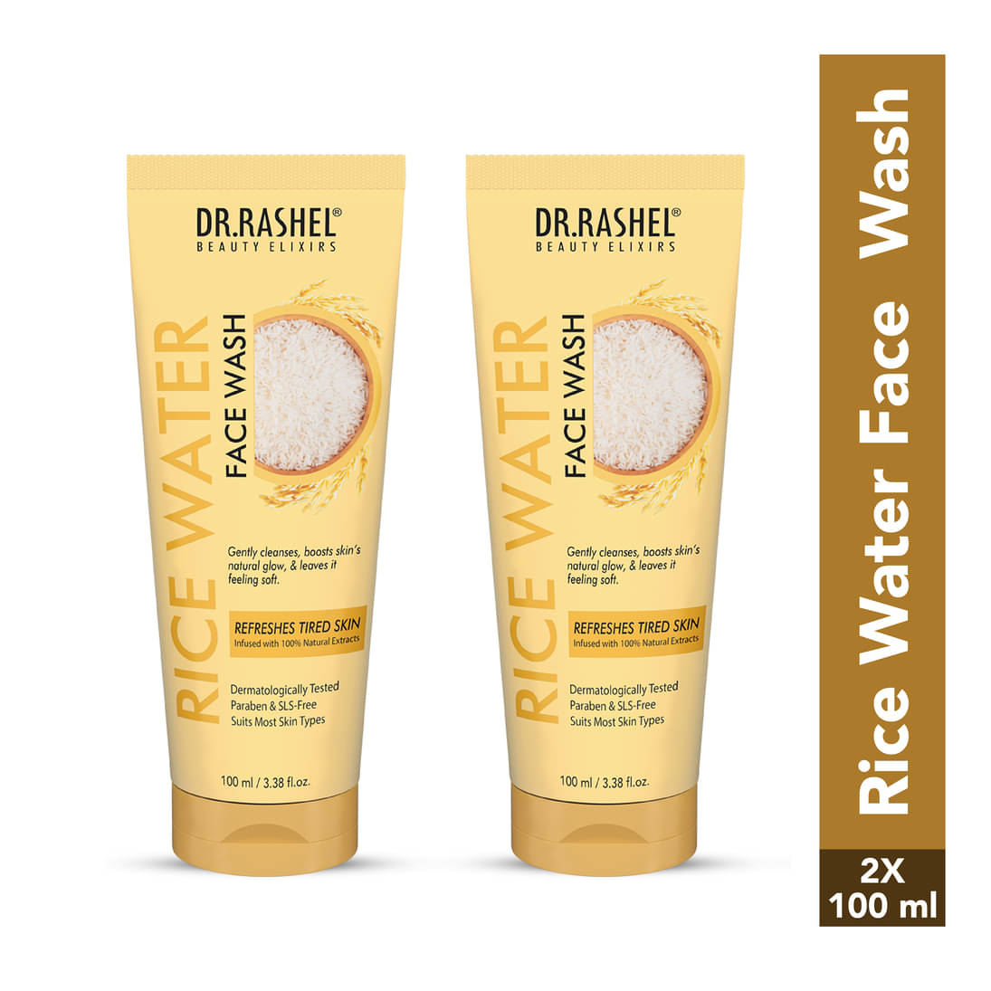 DR.RASHEL - Deep Nourishment Face Wash For All Skin Type ( Pack of 2 )     			DR.RASHEL - Deep Nourishment Face Wash For All Skin Type ( Pack of 2 )