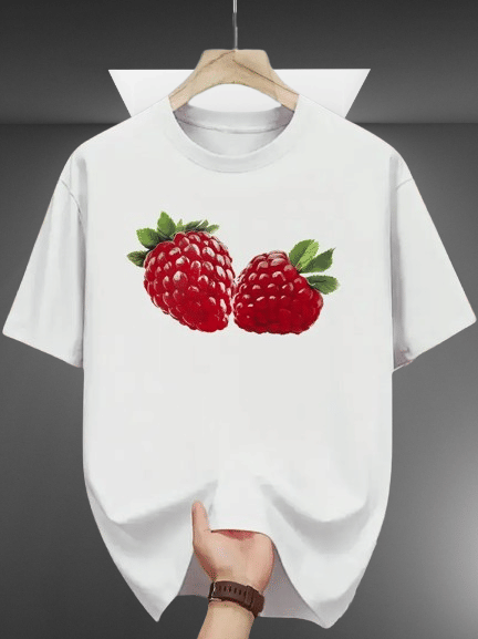     			ELBATROSS Men Polyester Regular Fit Printed T-Shirt ( White )