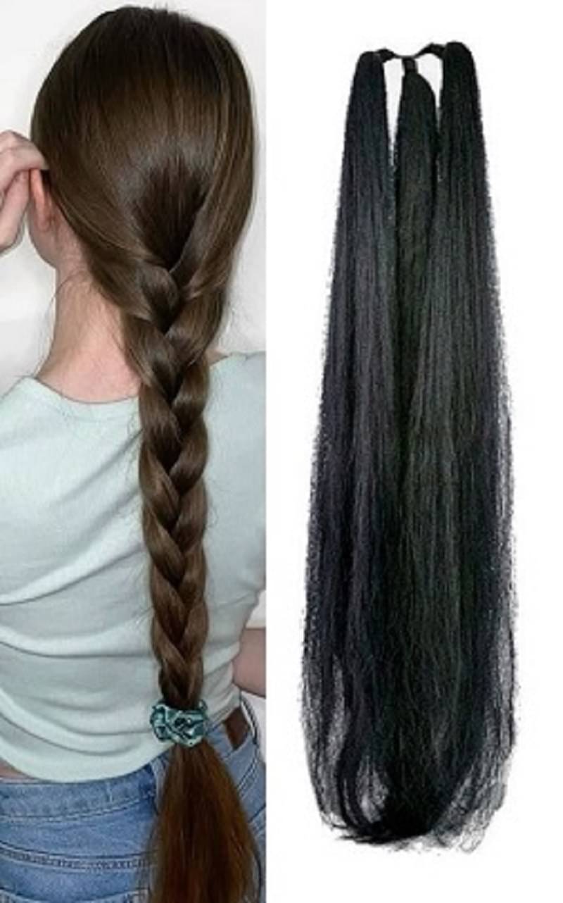    			GIRISA Black Women's Hair Extension ( Pack of 1 )