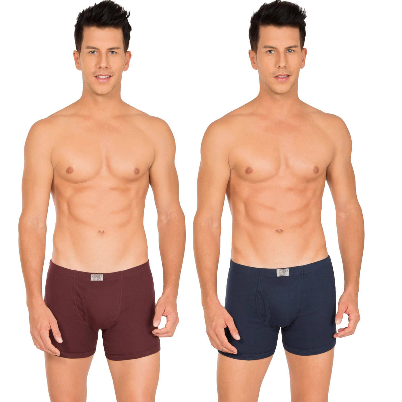 Jockey Pack of 2 Cotton Trunks For Men's ( Multicolor )     			Jockey Pack of 2 Cotton Trunks For Men's ( Multicolor )