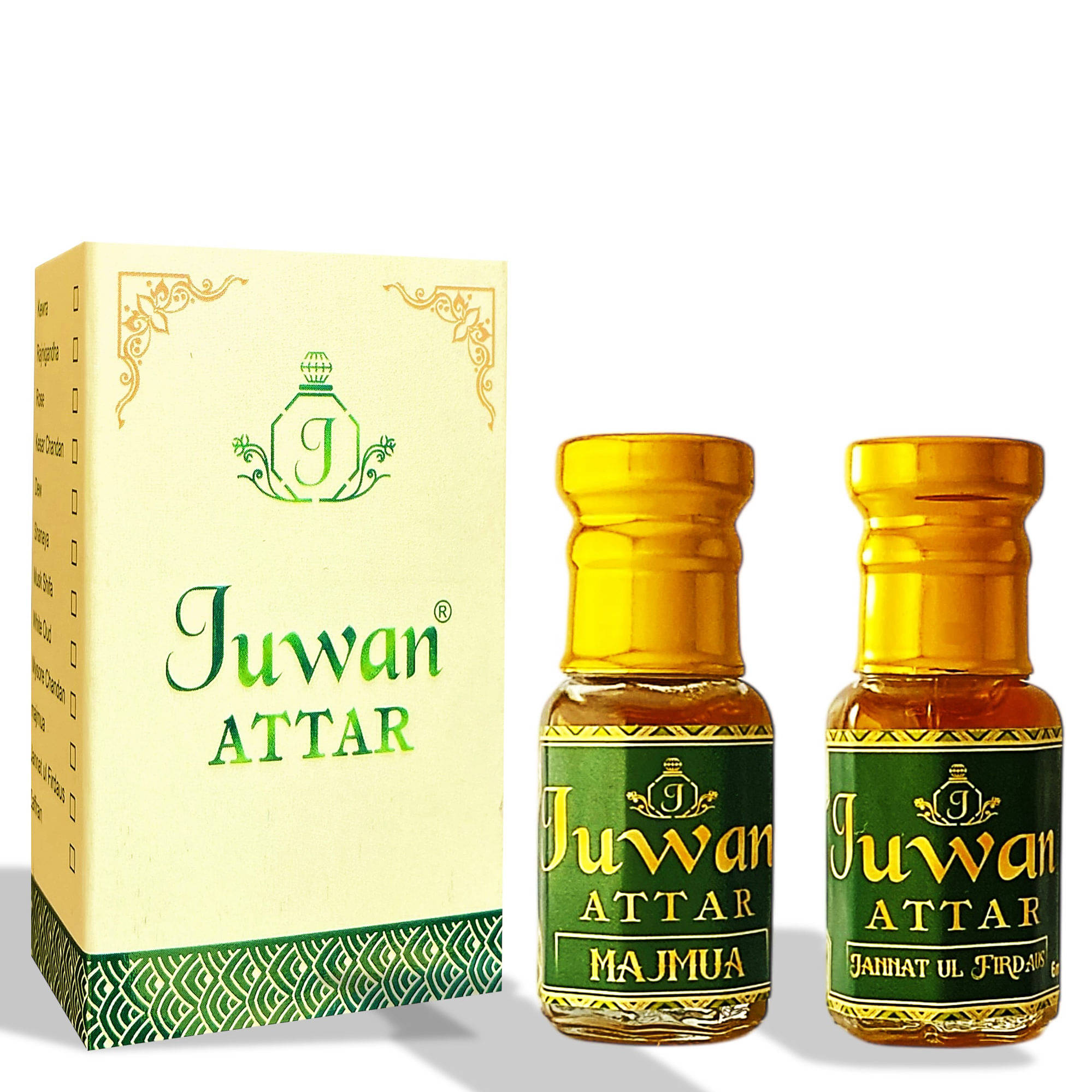     			Juwan Majmua Non- Alcoholic 3ml Attar ( Pack of 1 )