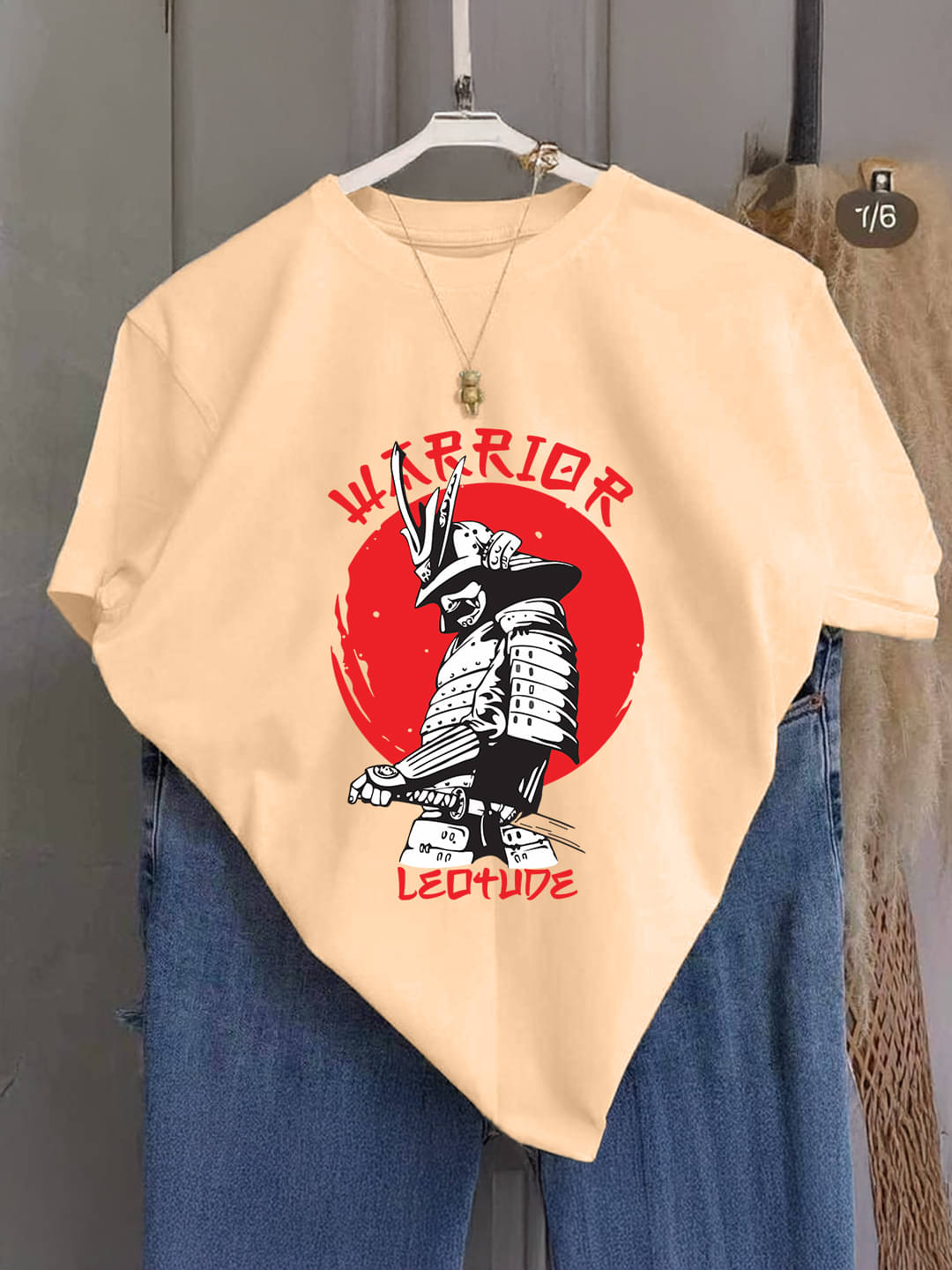 Leotude Men Cotton Blend Oversized Fit Printed T-Shirt ( Multicolor5 ) Leotude Men Cotton Blend Oversized Fit Printed T-Shirt ( Multicolor5 )
