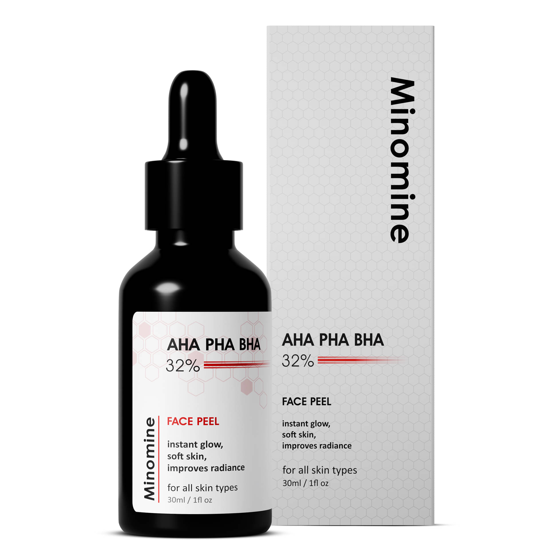 Minomine Face Serum AHA Redness Removal For All Skin Type ( Pack of 1 ) Minomine Face Serum AHA Redness Removal For All Skin Type ( Pack of 1 )