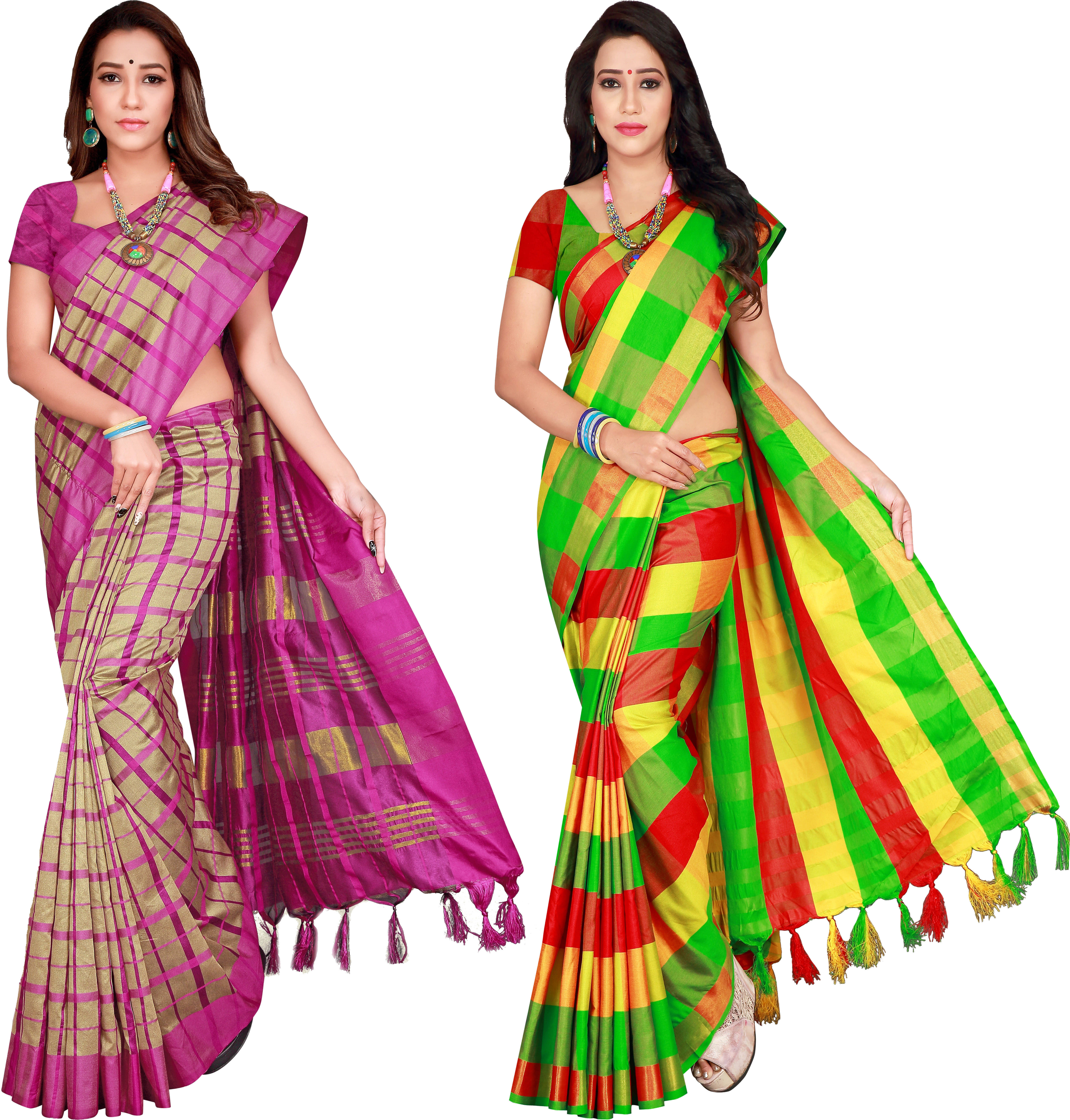 Priyansh Creation Cotton Silk Printed Saree With Unstitched Blouse Piece ( Multicolor ) Priyansh Creation Cotton Silk Printed Saree With Unstitched Blouse Piece ( Multicolor )