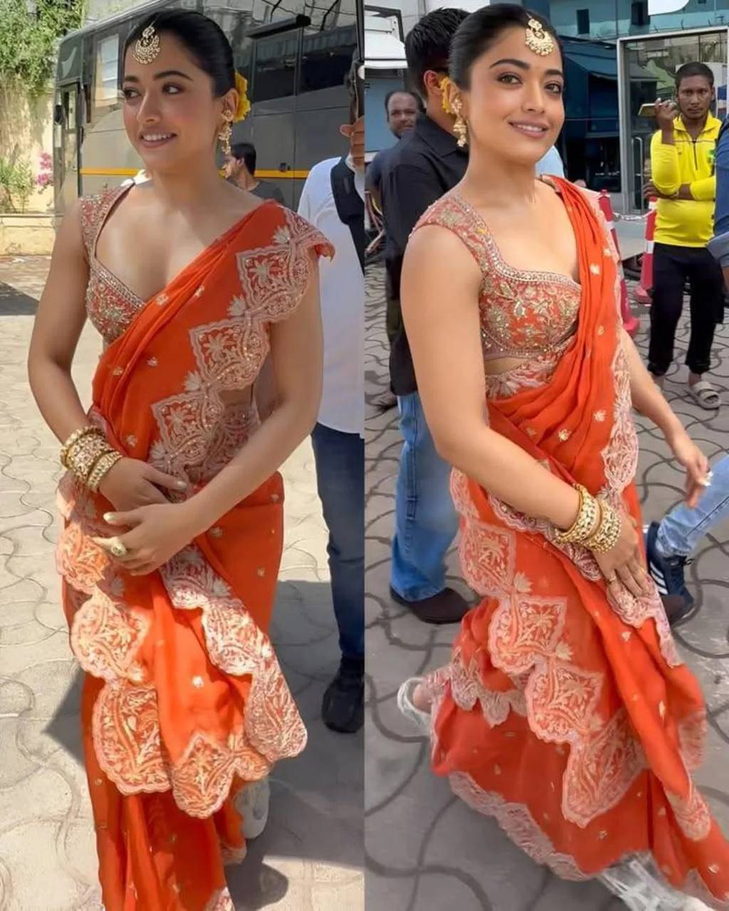 SEABIRD EXIM Silk Embroidered Saree With Unstitched Blouse Piece ( Orange )     			SEABIRD EXIM Silk Embroidered Saree With Unstitched Blouse Piece ( Orange )